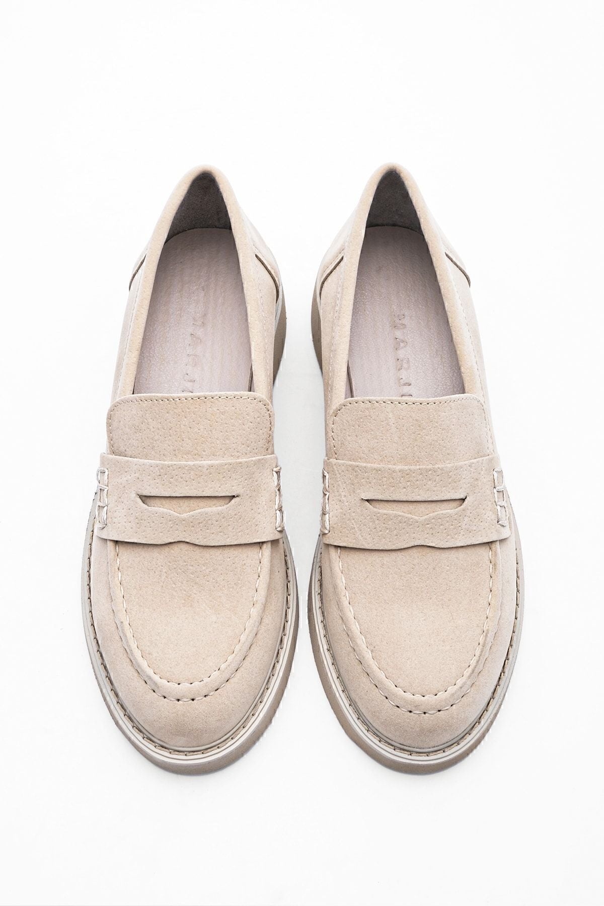 Woman Loafer Makosen Daily Shoes Andel Beige