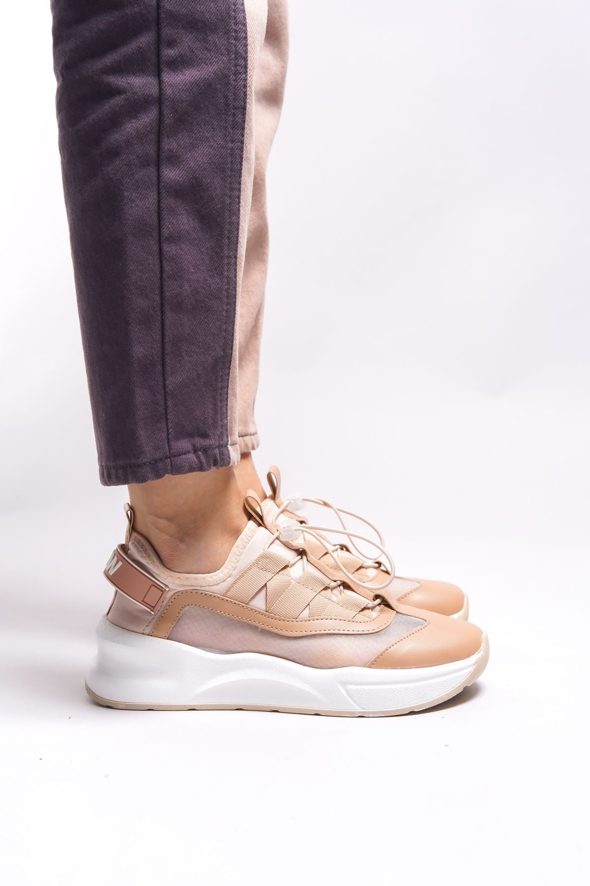 Yeelluna women sneaker 00122353 beige