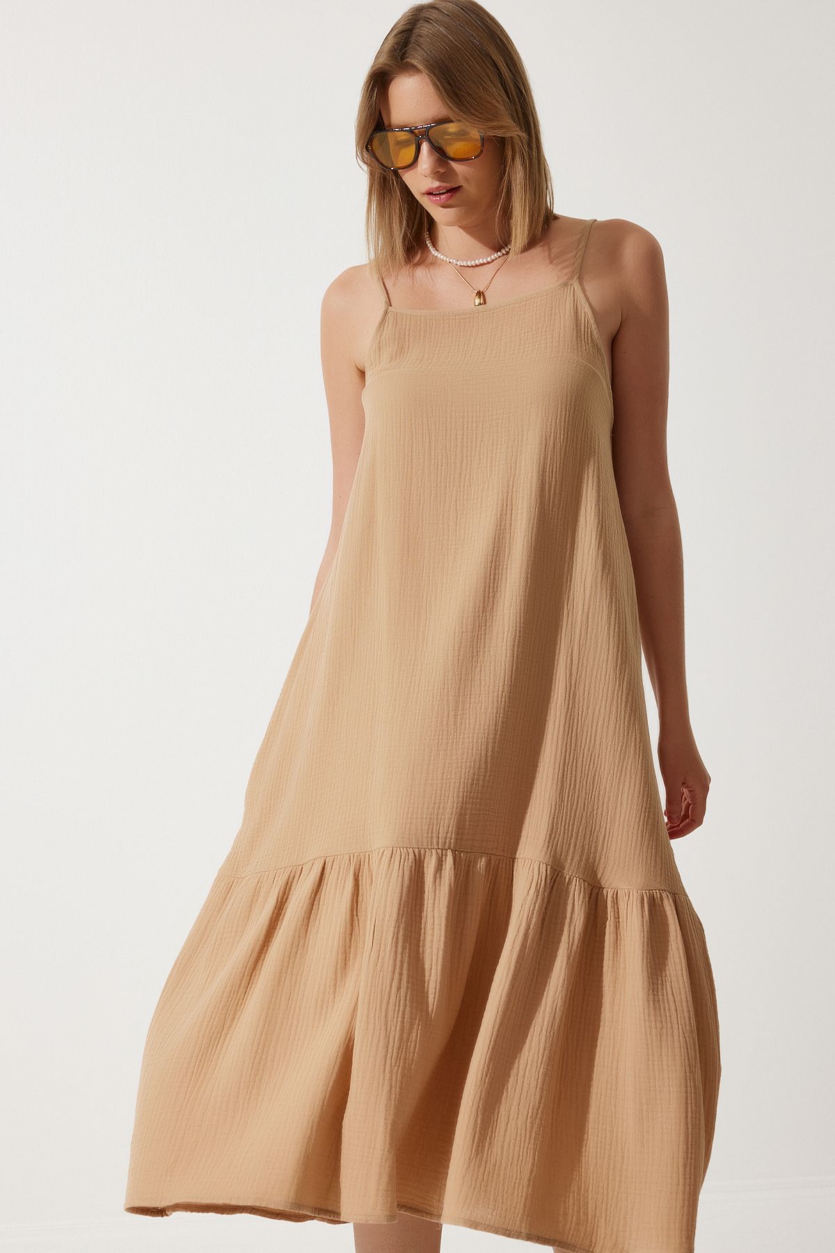 Female Biscuit Hanger Cottage Plenty Muslin Dress BP00163