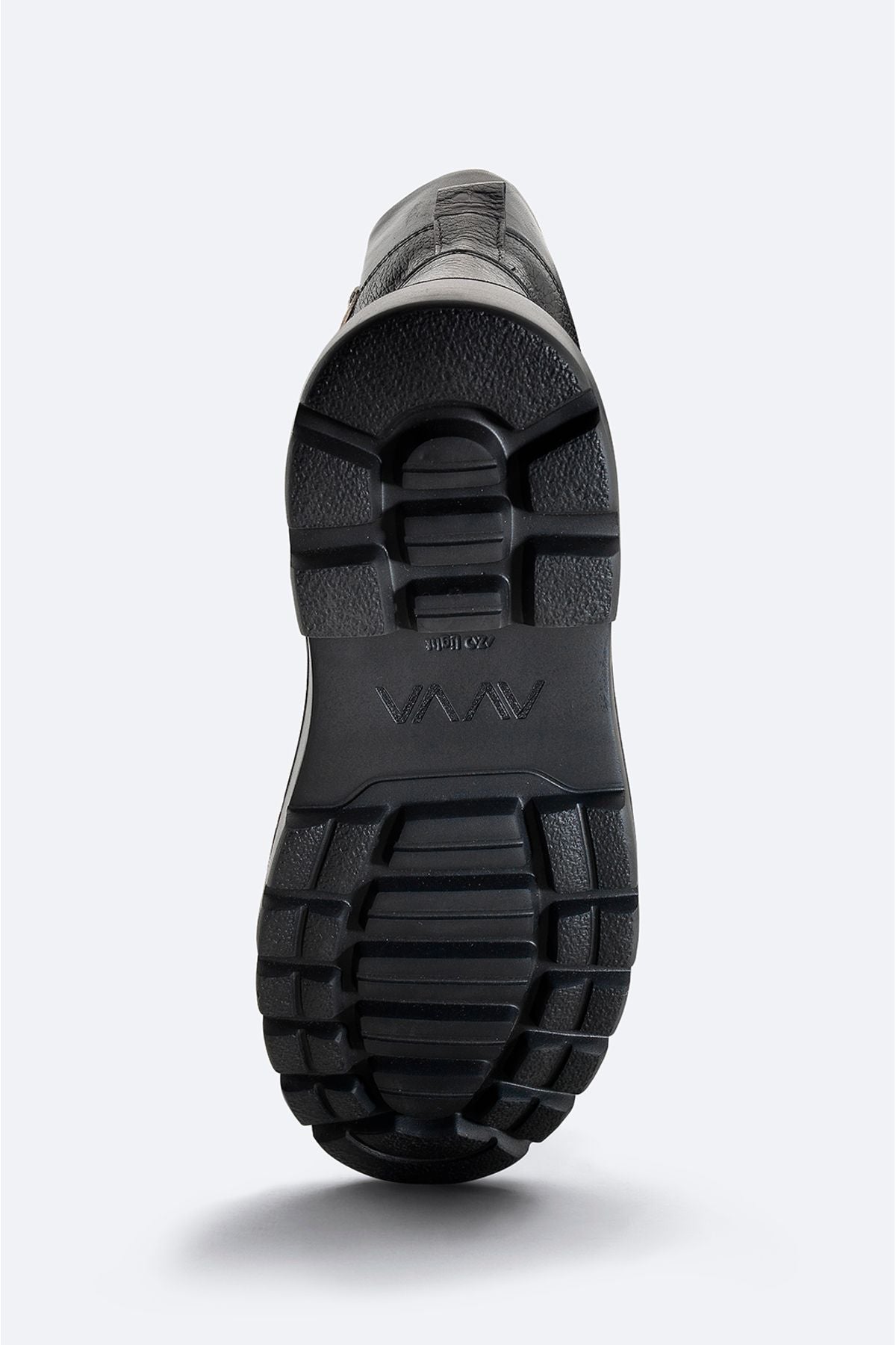 Men's Black 100 %Leather Lace Flexible Base Bot A32Y8009