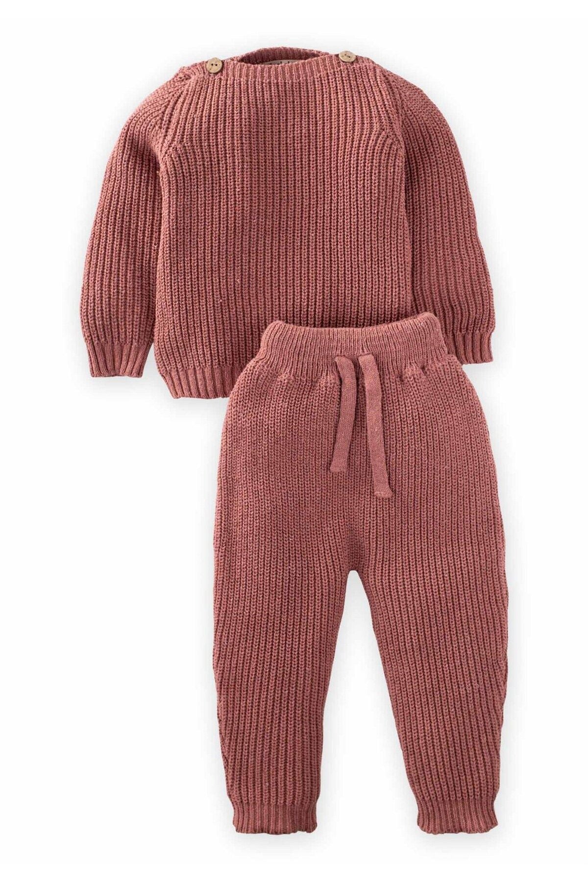 Thessaloniki knitwear team 1-5 years old rose dried