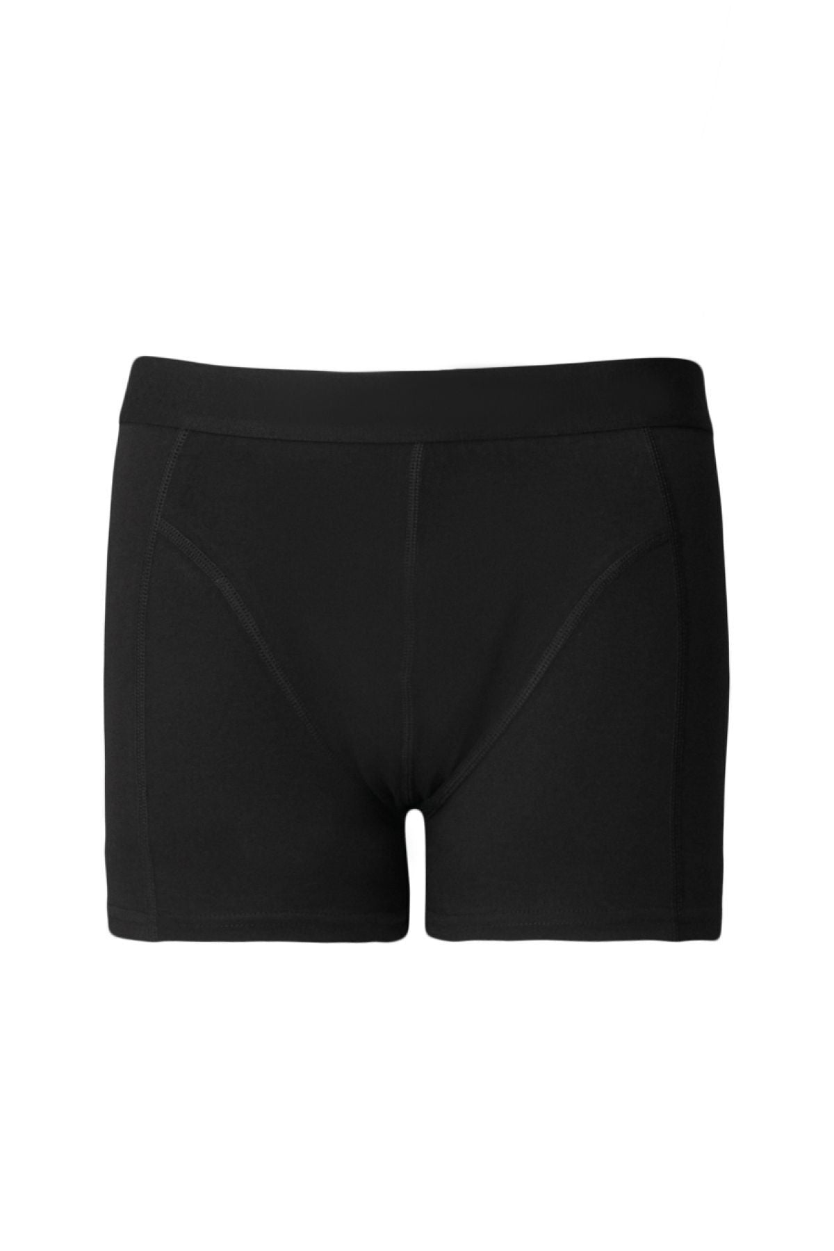 Men's Black 3 -Cotton Flexible Boxer Package
