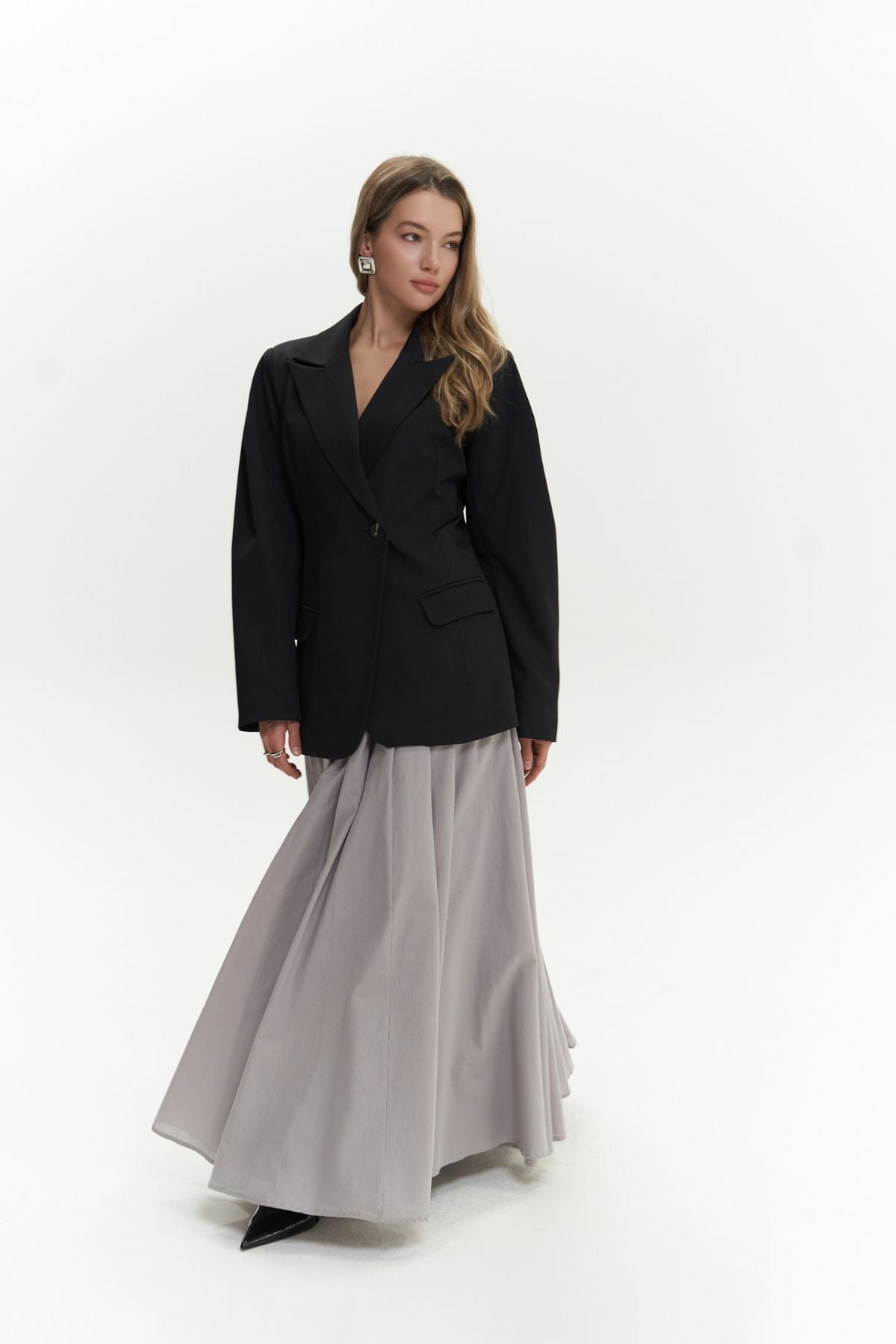 Black Blazer with Biella Belden