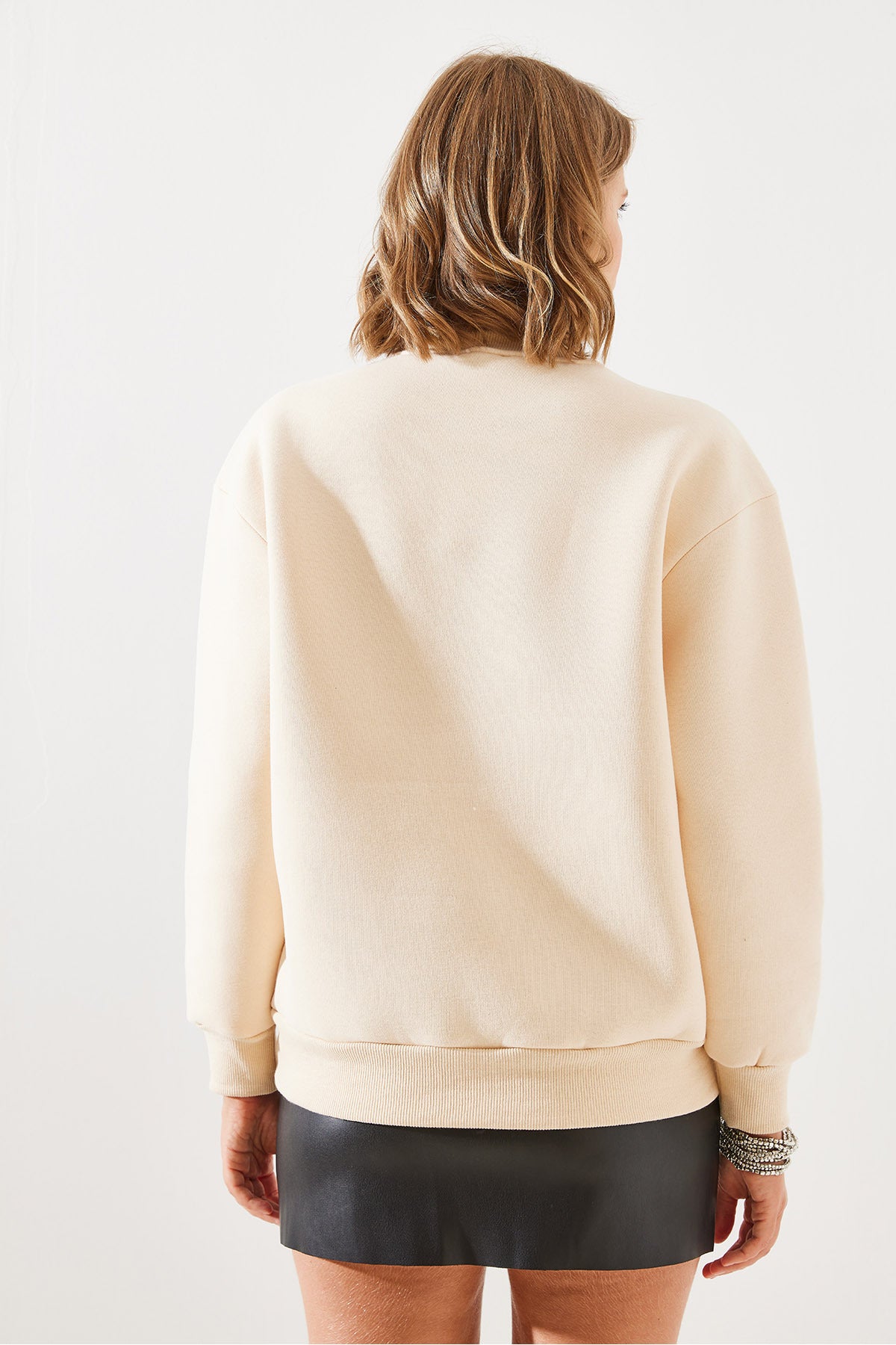 Women's Three Thread Raised San Francisco Printed Sweatshirt MBHS006 60601006