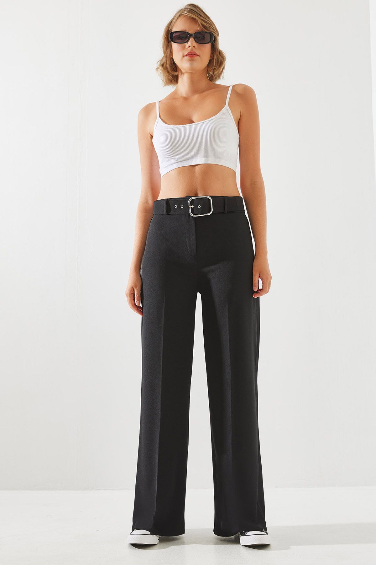 Plenty of Paça Trousers with Woman Belt