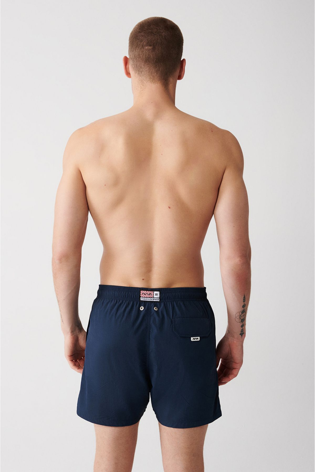 Μπλε Navy Fast Drying Standard Length Straight Special Boxed Comfort Fit Mayo Sea Short