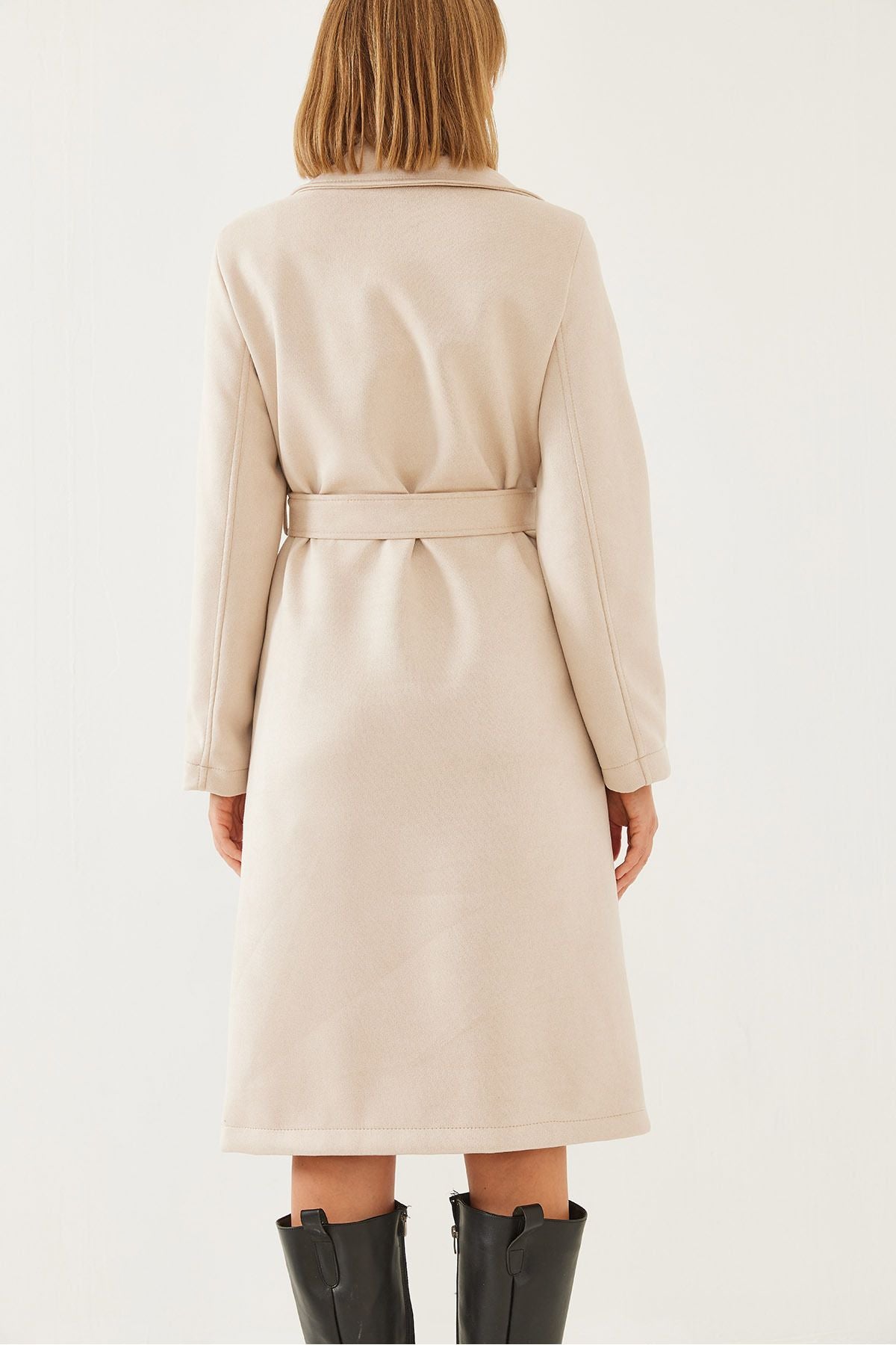 Female Belt Cruve Trench coat 2606 60451017