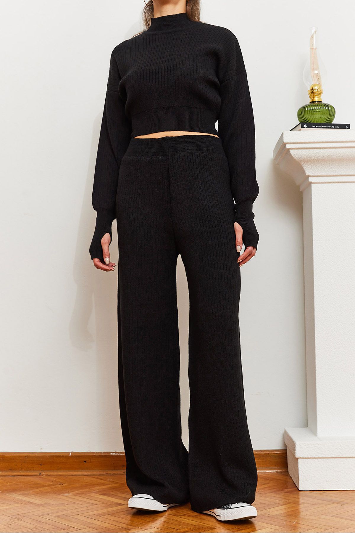 Women's waist rubber binary set