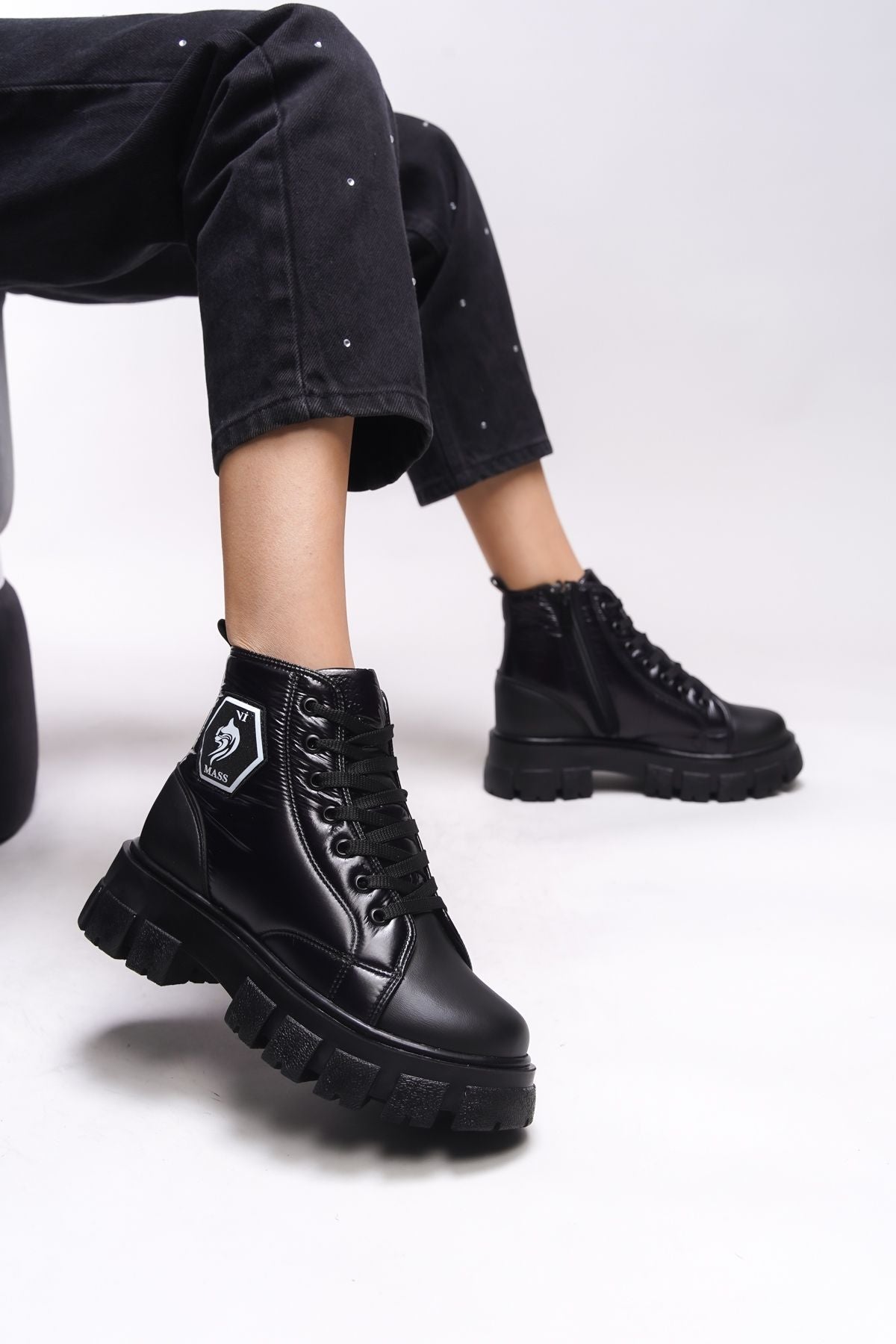 Ysarolia women boat 00121043 black