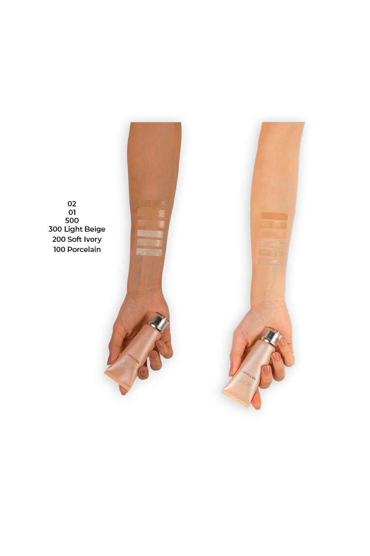 BB Cream SPF 15 Moisturizer Effective Intensive Concealer BB Cream - 500 Medium Open