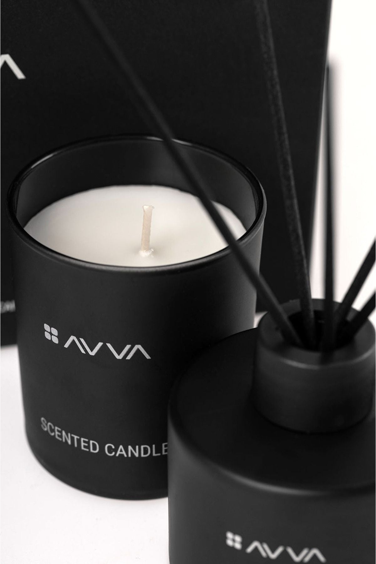 Men's Gift Boxed Room Scent 120 ml/Candle Set E009950