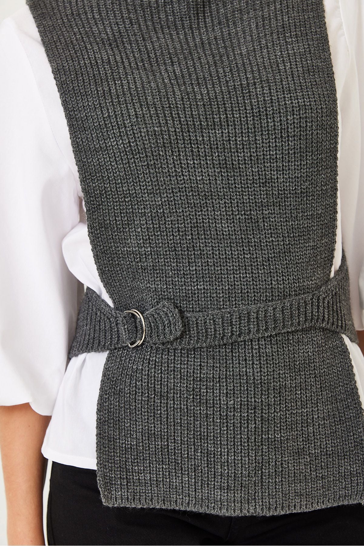 Women's side -binding sweater shirt 1000 60261317
