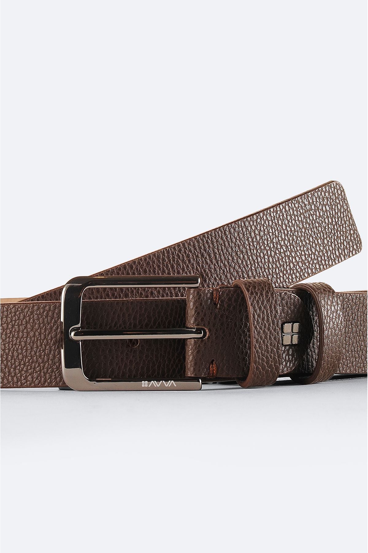 Men's Brown Floter Patterned Belt A41y9300