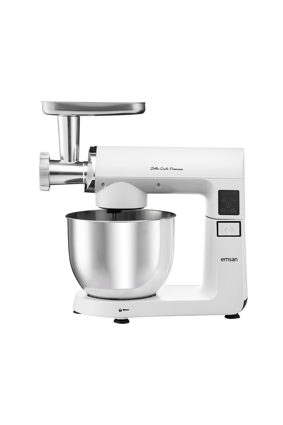 Bella Gusto Premium Casting Digital Stand Mixer Kitchen Chef White