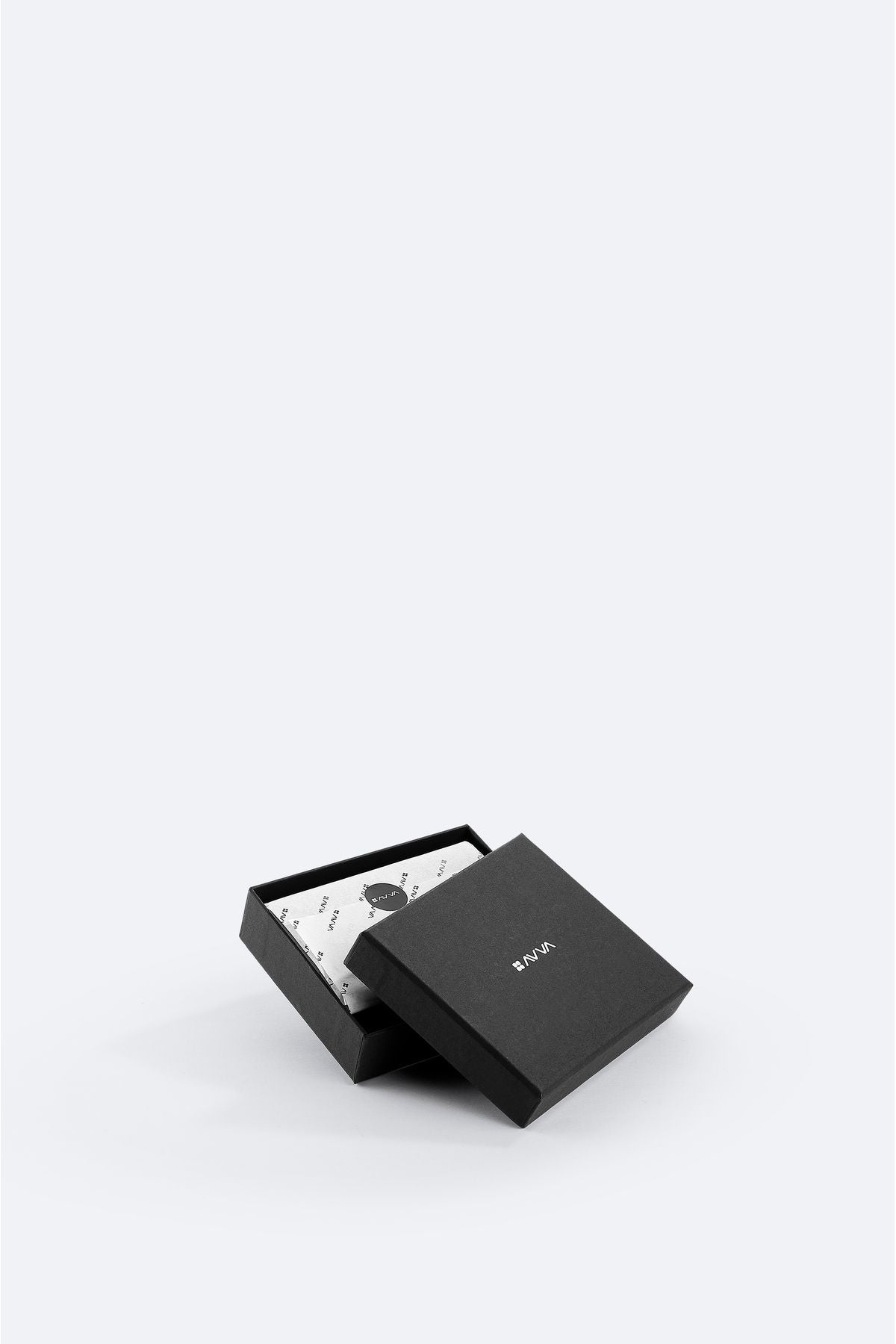 Male Black 100 %Leather Gift Boxed Card House B009551