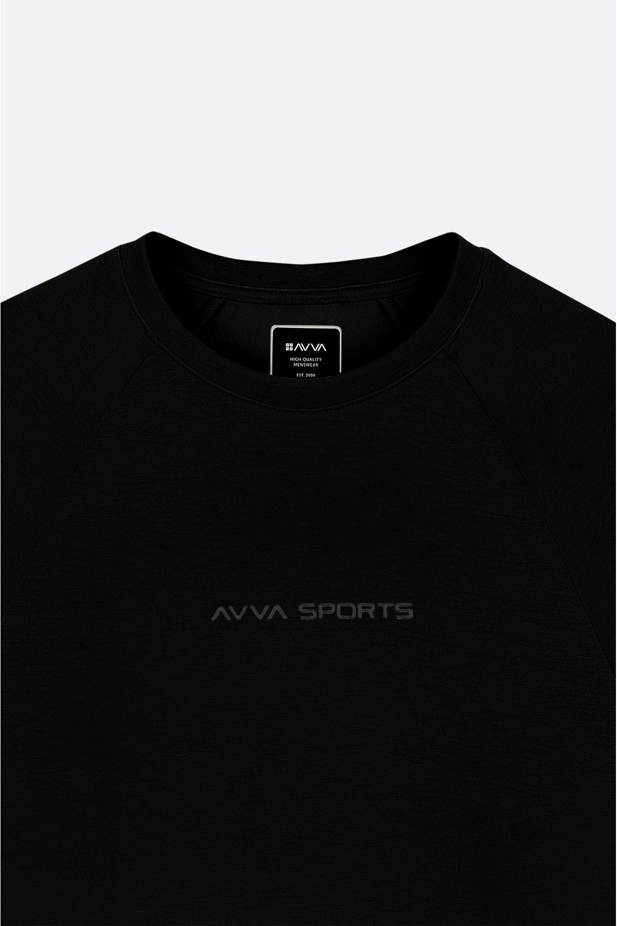 Men's black 100 %cotton bike collar printed T-shirt A41y1168