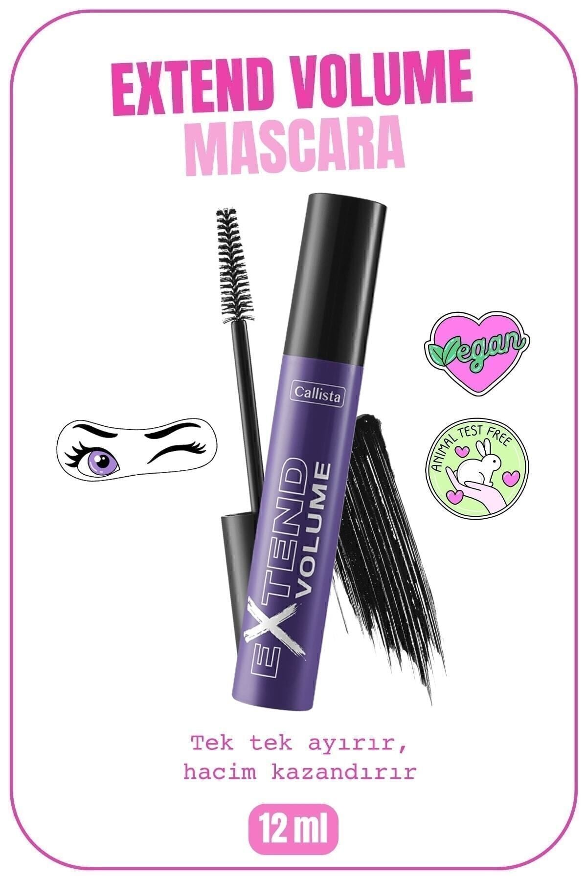 Extnd Volume Volume and Length Effective Mascara - Black