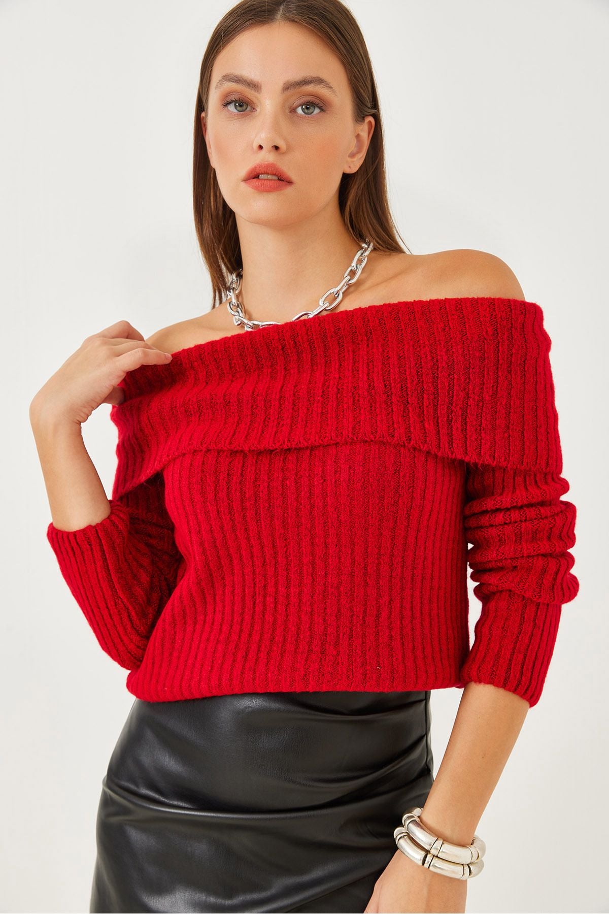 WOMEN'S DEGAJE YAKA KNIT