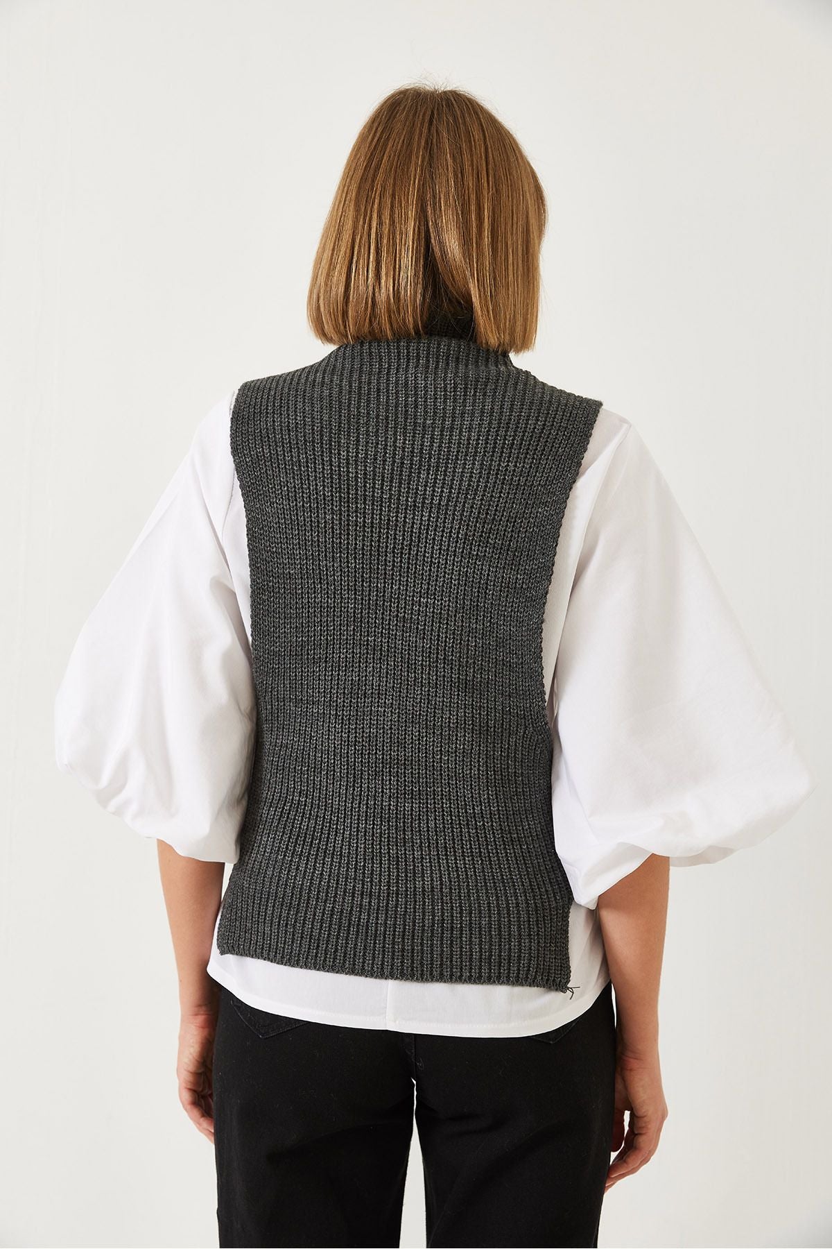 Women's side -binding sweater shirt 1000 60261317
