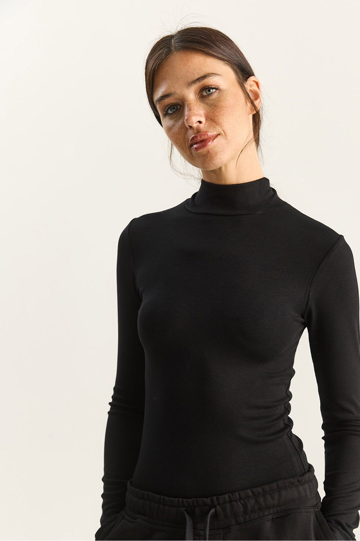 Women's Ultra Soft Half Turtleneck Blouse 140 60283829