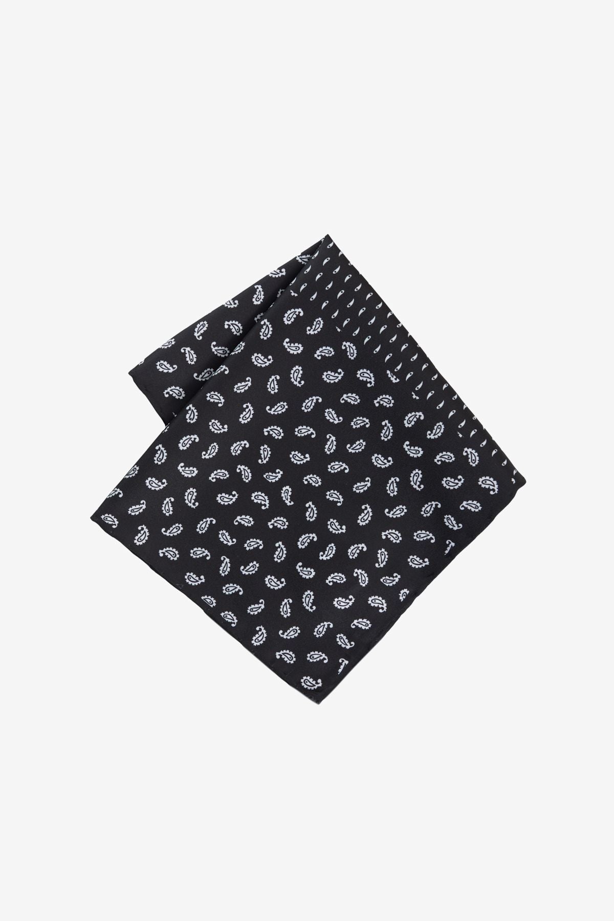 Men's black-gray handkerchief