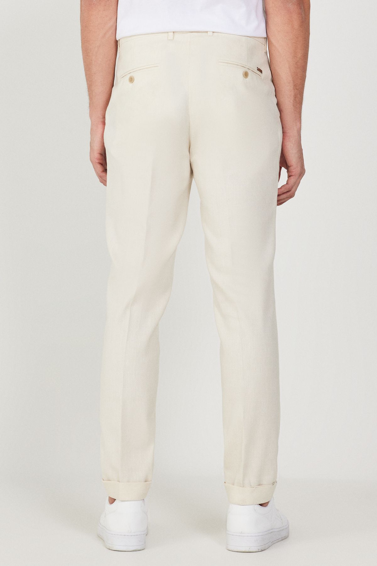 Slim fit narrow -cut side pocket Amest Trousers