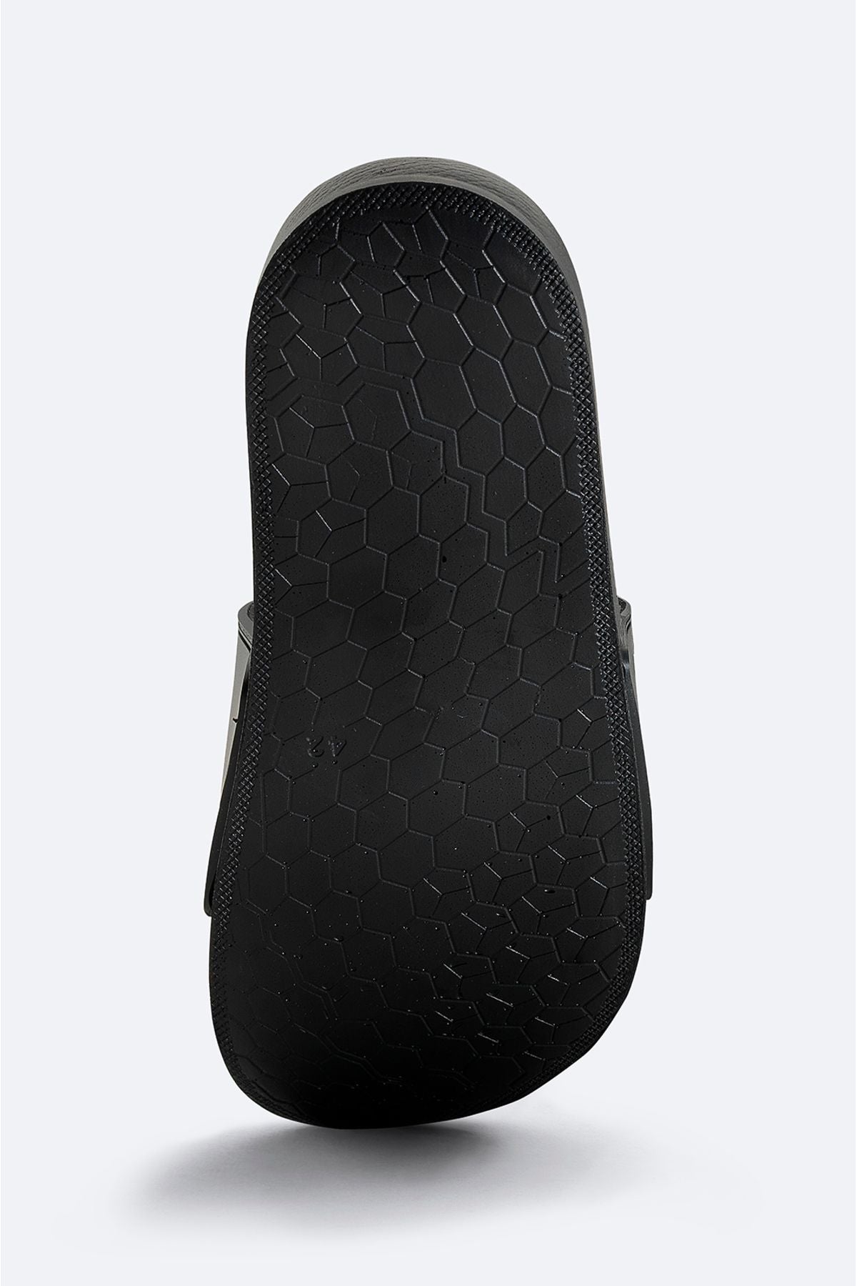 Men's black eva light flexible floor slippers B008300