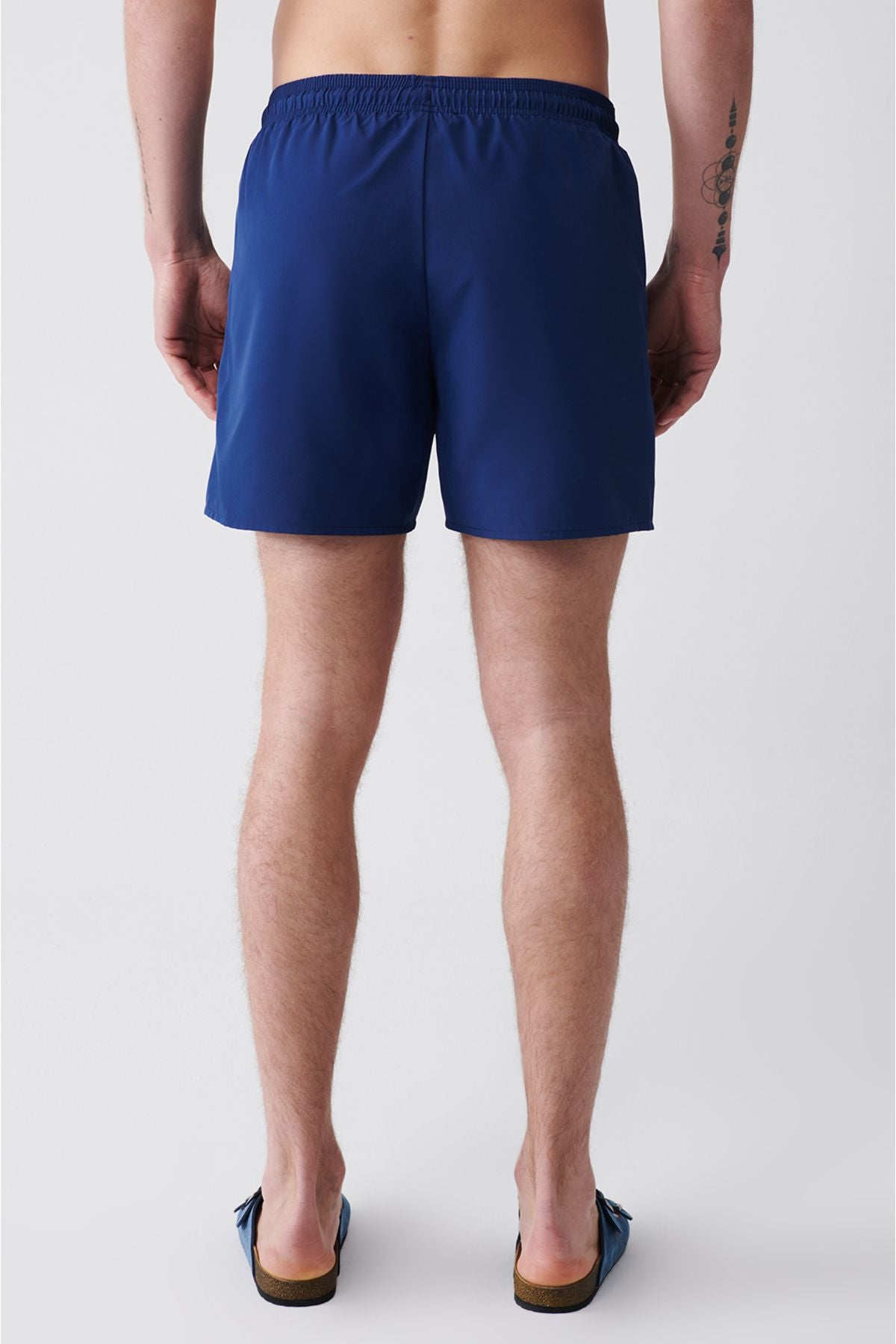 Men's navy blue fast -drying standard Size Mayo Sea Short E003801