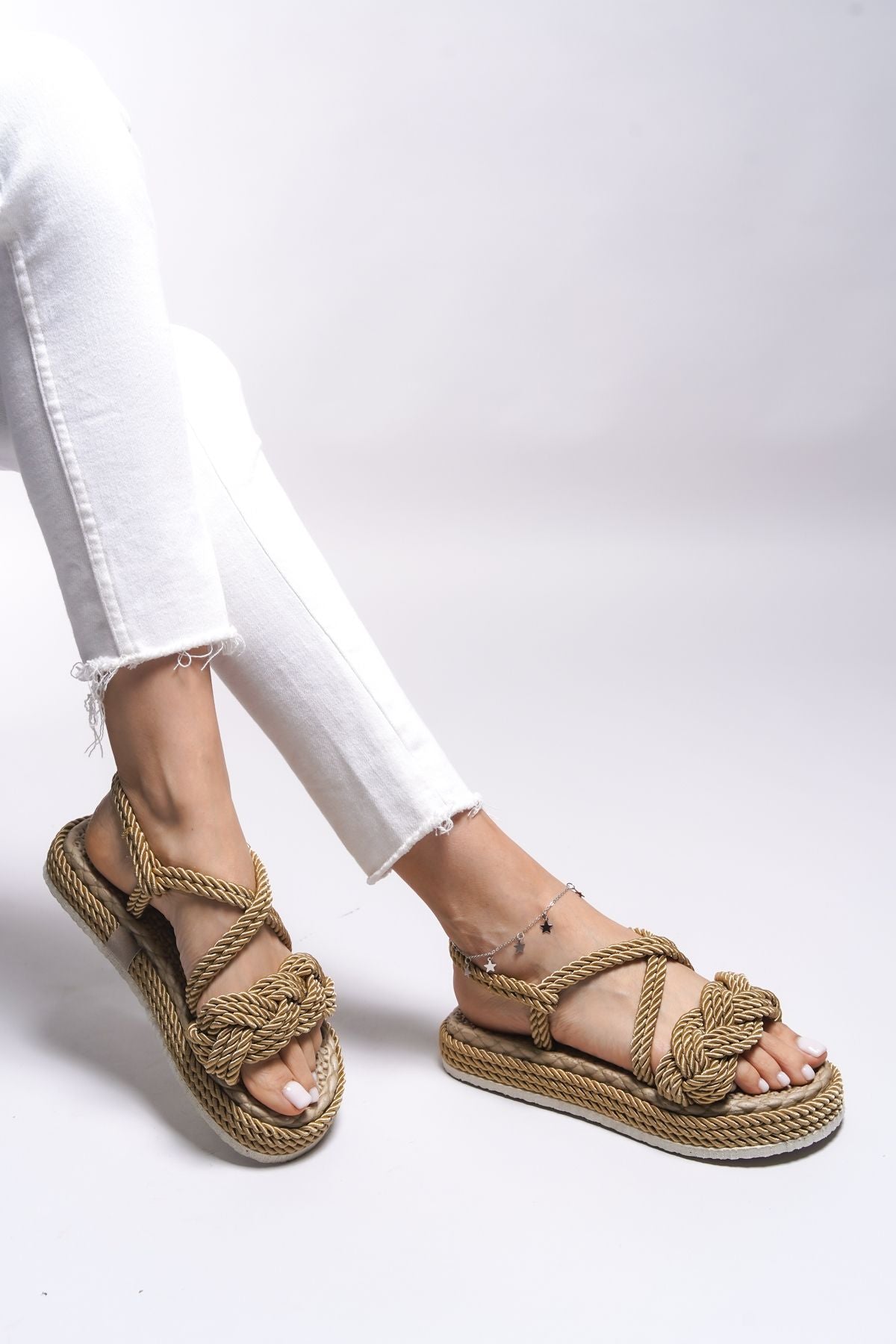 Jessinalyn Woman Sandals 0012104 Gold