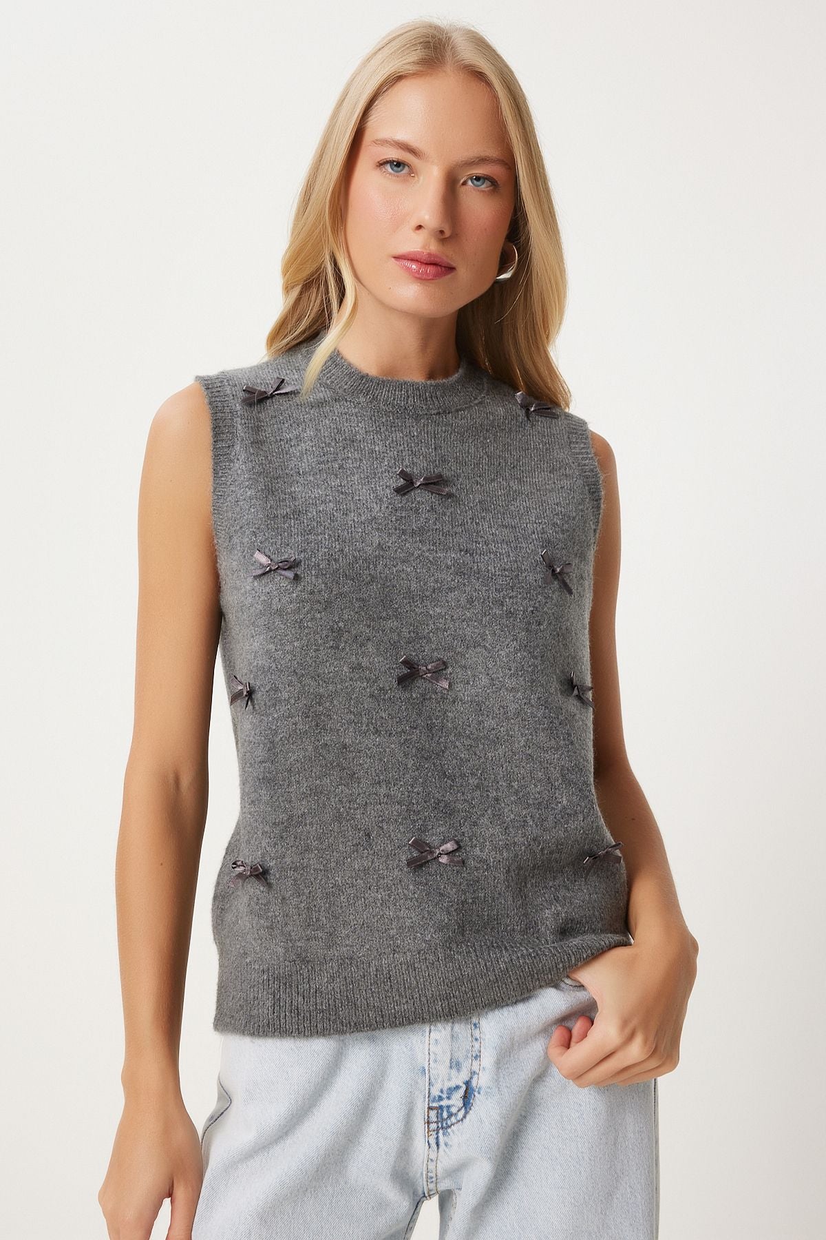 WOMEN'S ARRACRITE Bow Triko Süveter PF00079