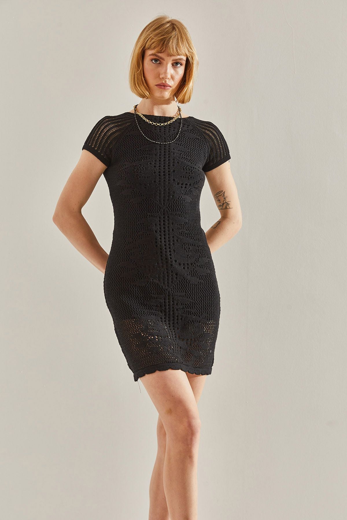 Female Offer Knitwear Dress 20246131