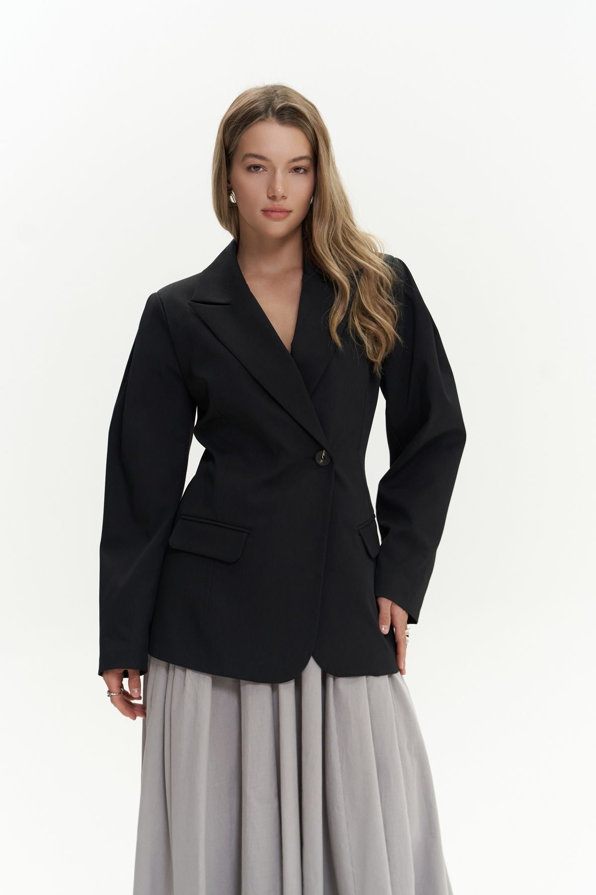 Black Blazer with Biella Belden