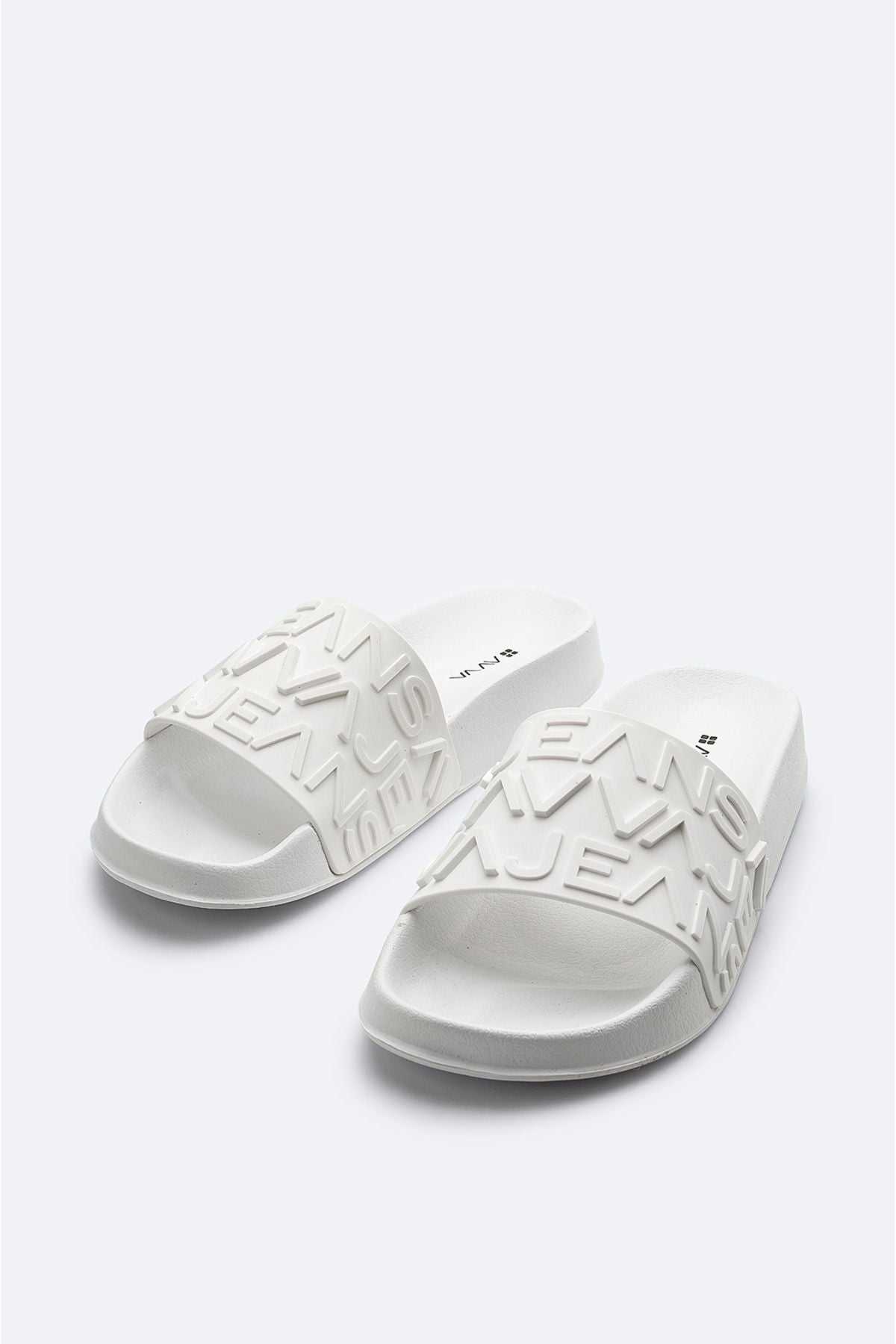 Men's white logo eva slippers A41y8304