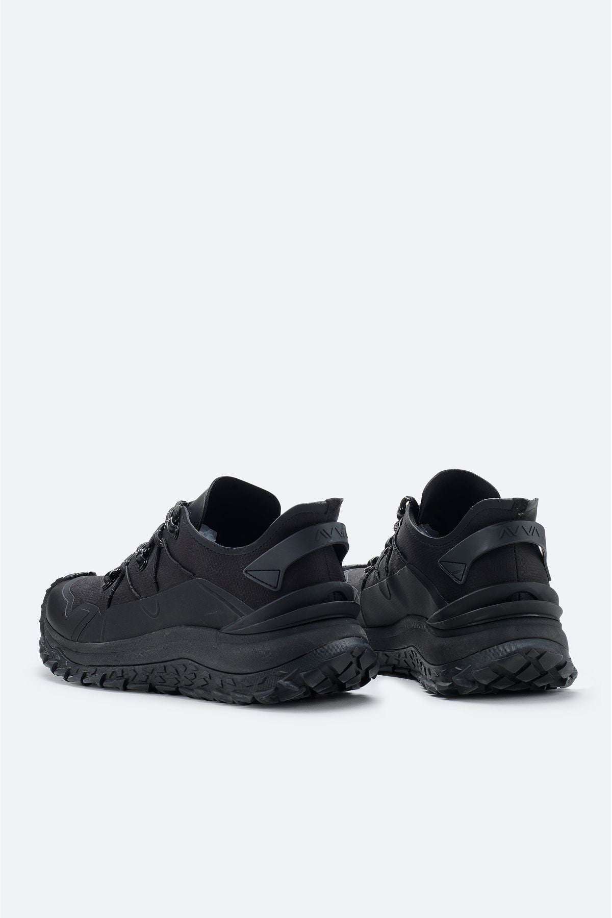 Men's Black 100 %Rubber Base Water Protector Sneaker Shoes A42Y8011
