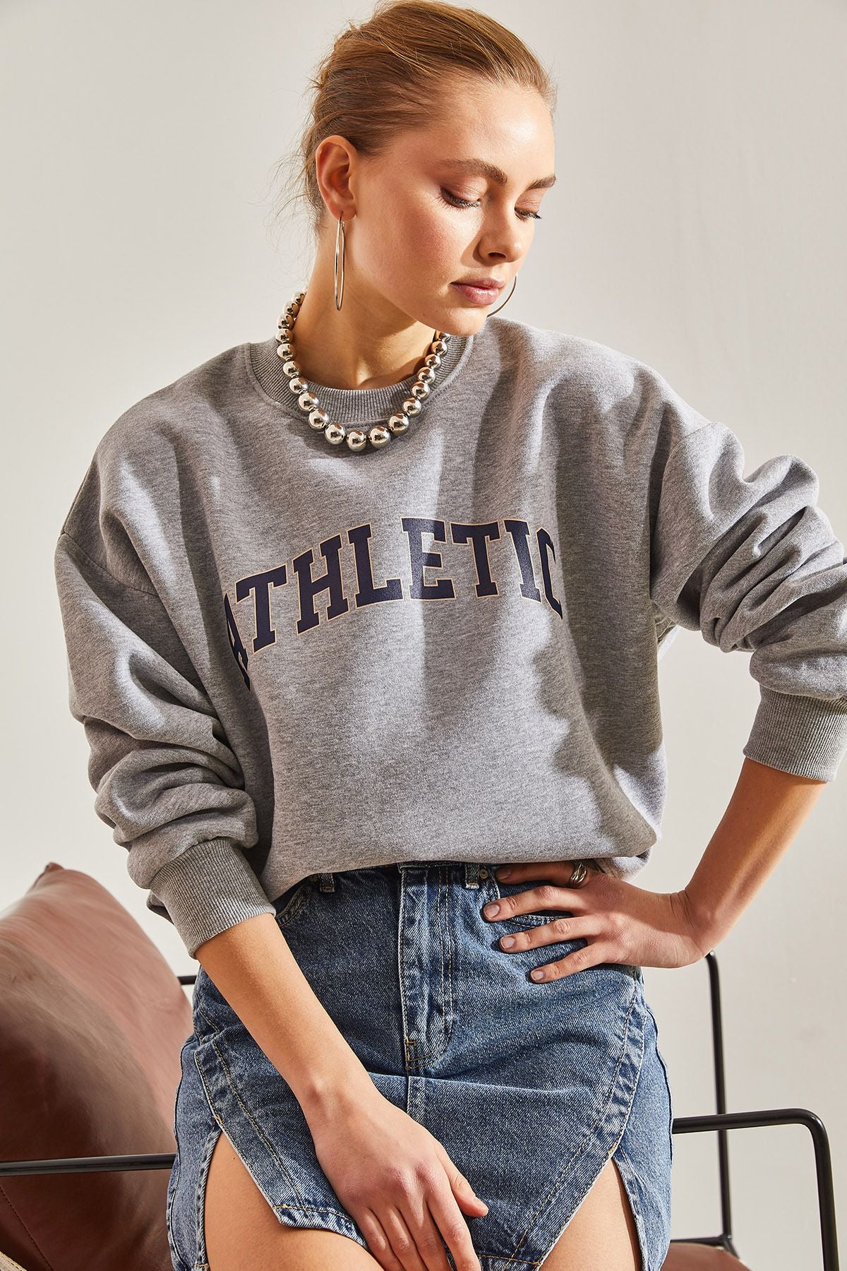 WOMEN'S ATHLETIC PRINTED THREE YEAR SWEATSHIRT