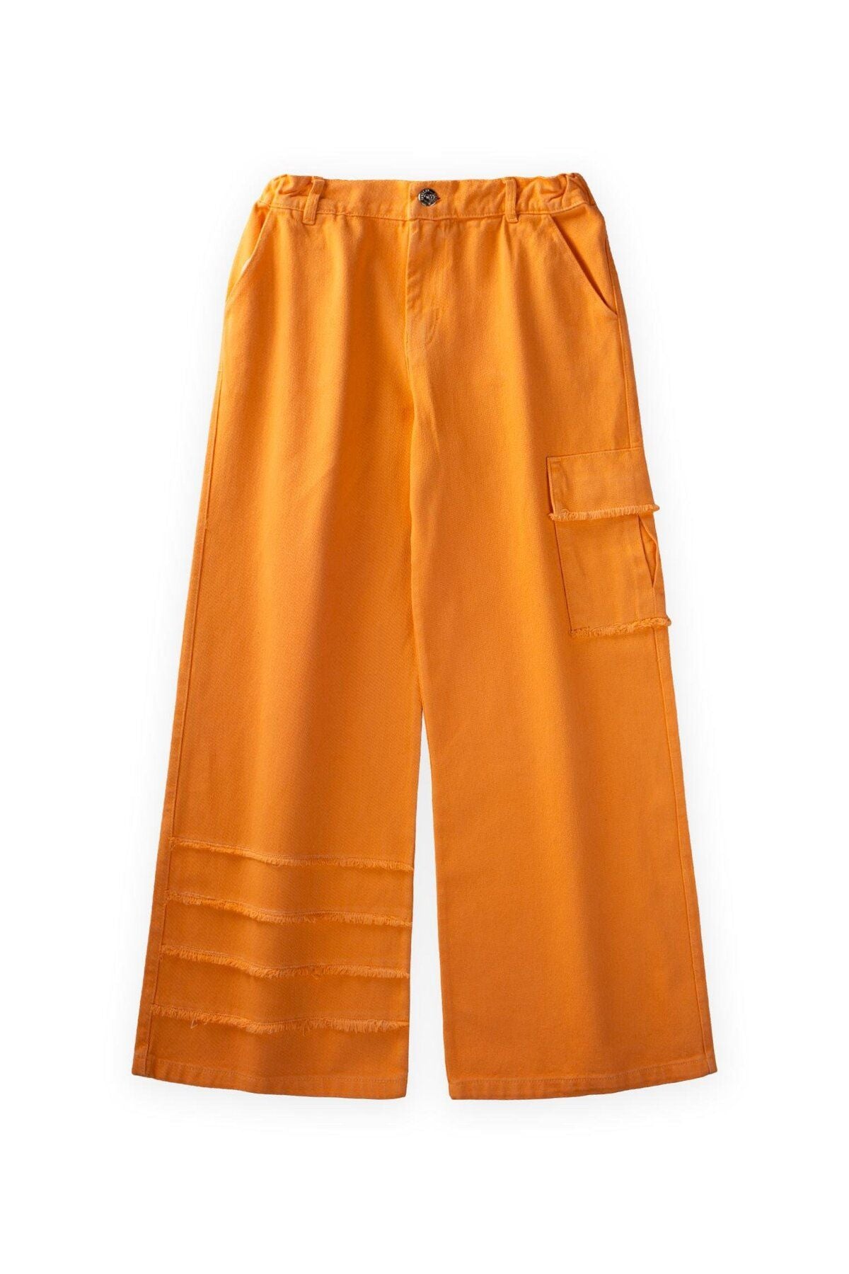 Parts with Parts Pocket Pants 9-14 Years Orange