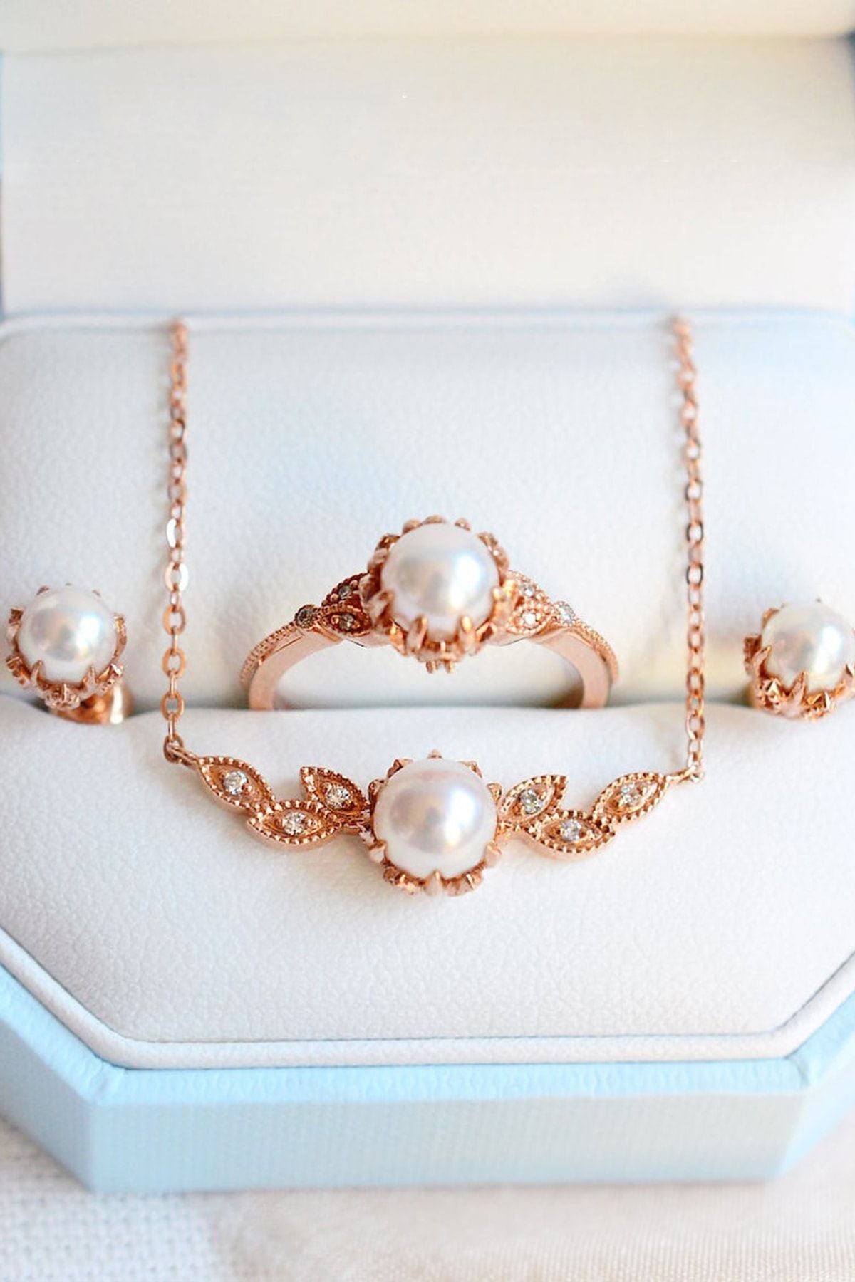 14 K Rose Gold Plated Women Necklace