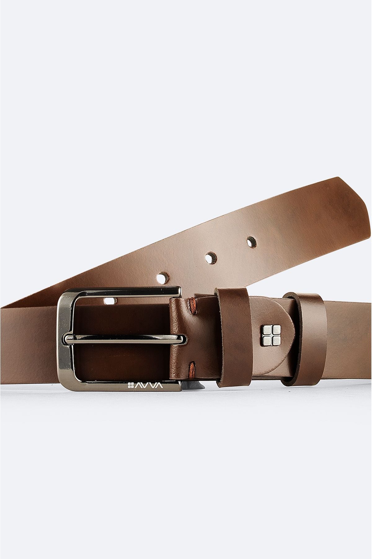 Men's Brown 100 %Leather Belt A32Y9318