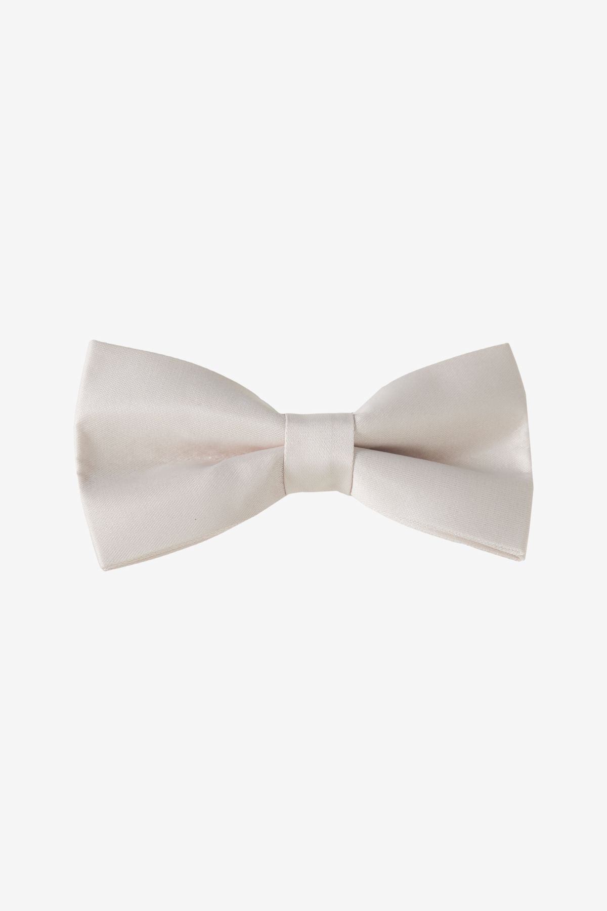 Men's beige bow tie