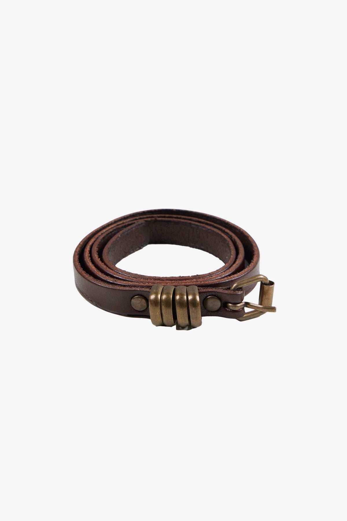 Men's Brown Leather Bracelet