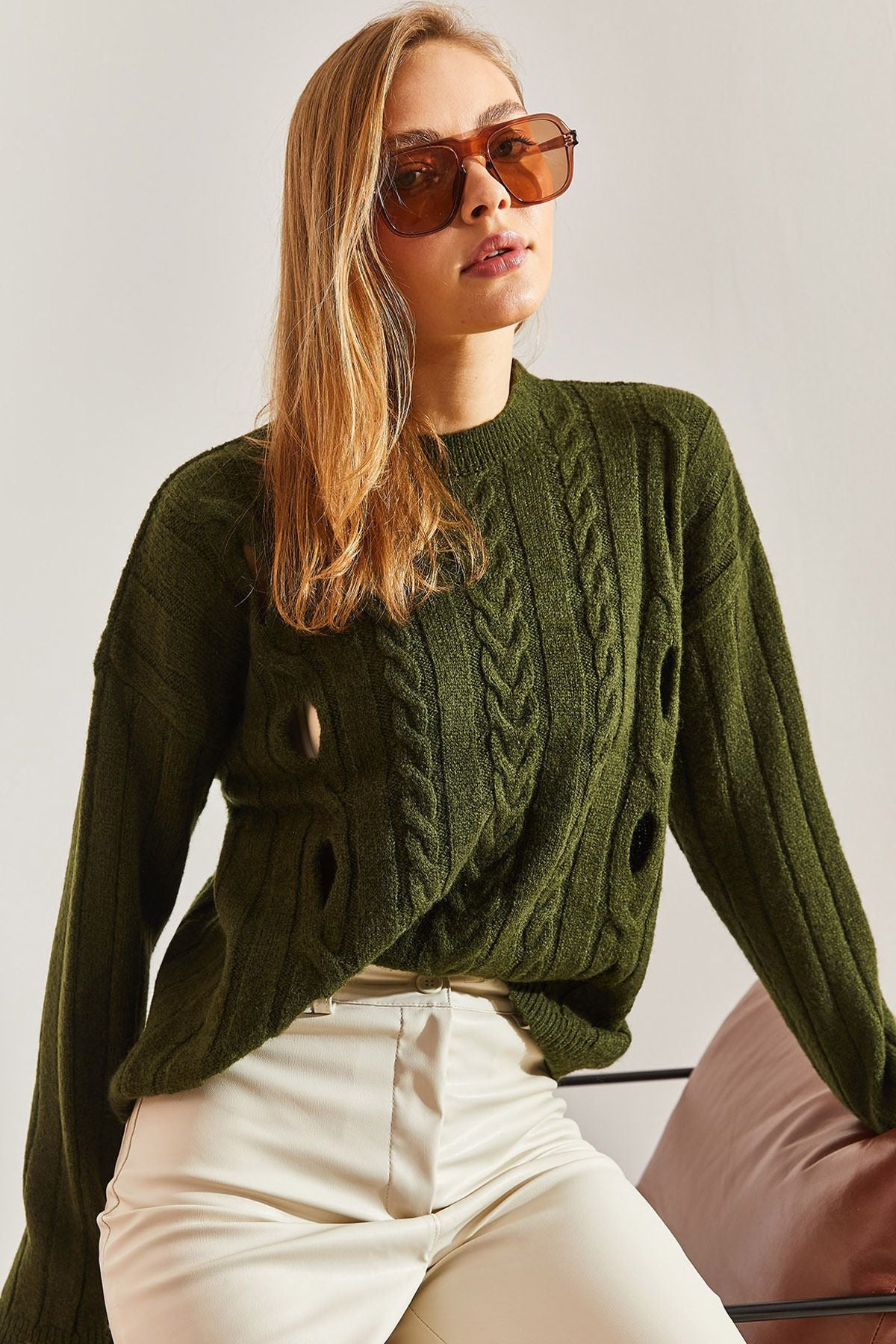 WOMEN'S BRAIN PATTERN PATTERN KNOWING Sweater