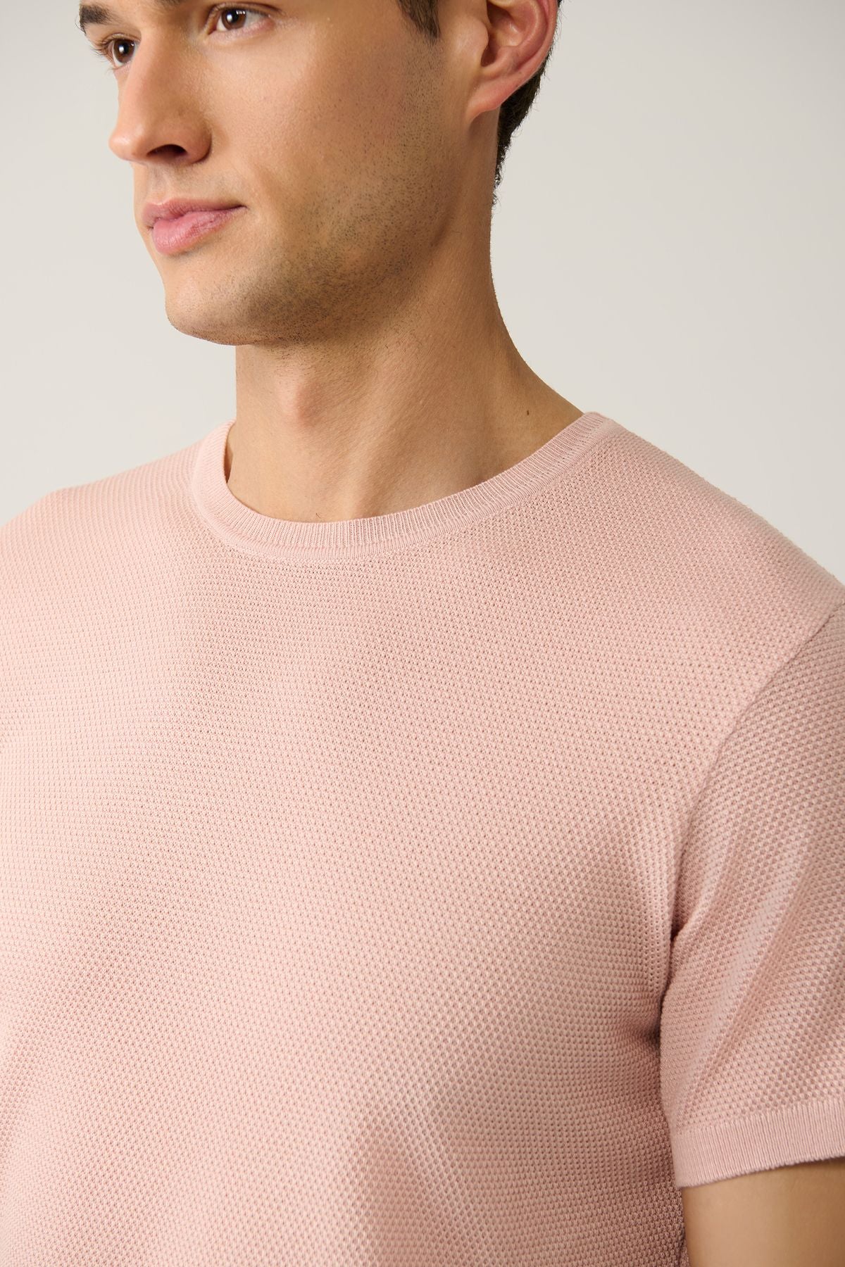 Men's Powder Bicycle Cycling Cotton Knitwear T-Shirt E005027