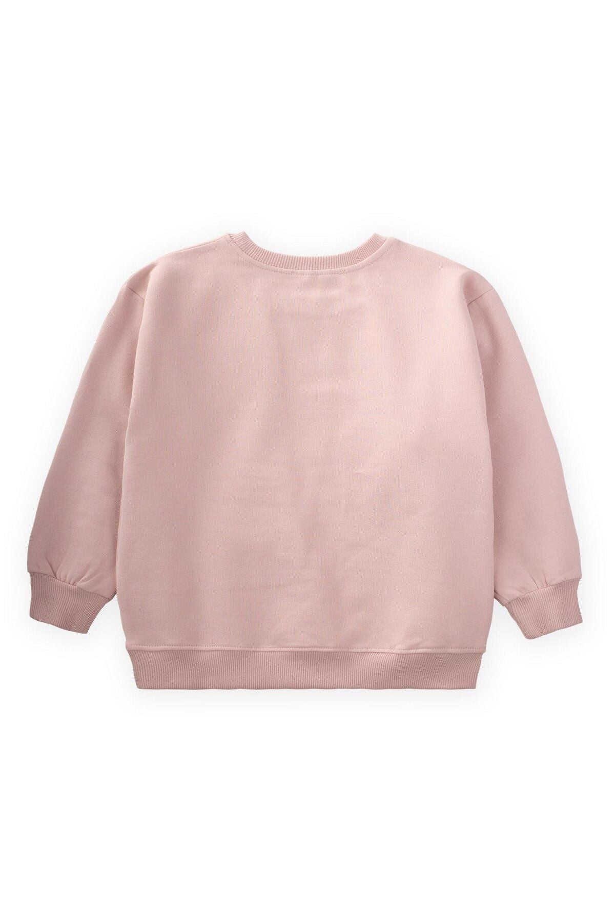 SWEATSHIRT 2-10 AGE POWDER PINK PINK