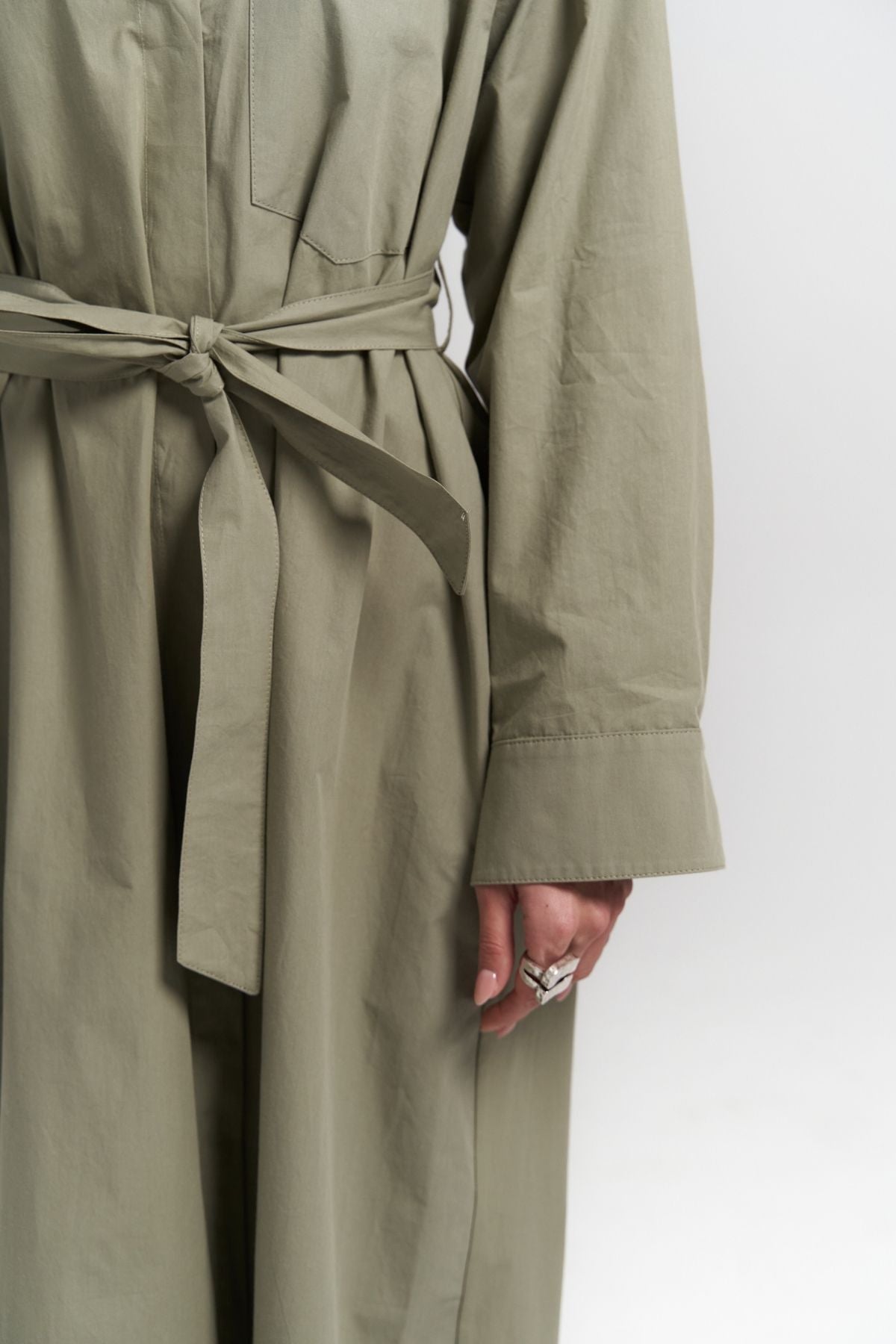 BELSAY TREENCOTOTO KHAKI DRESS