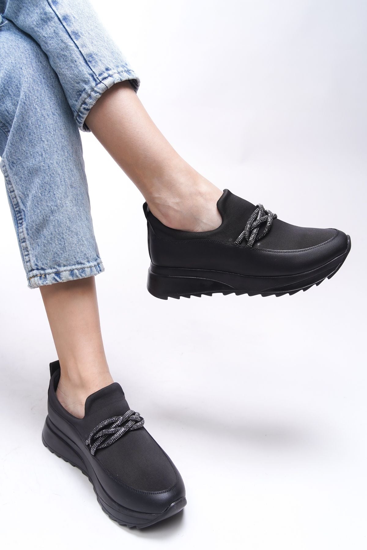 Gaercraes Women Sneaker 00121130 Black Black