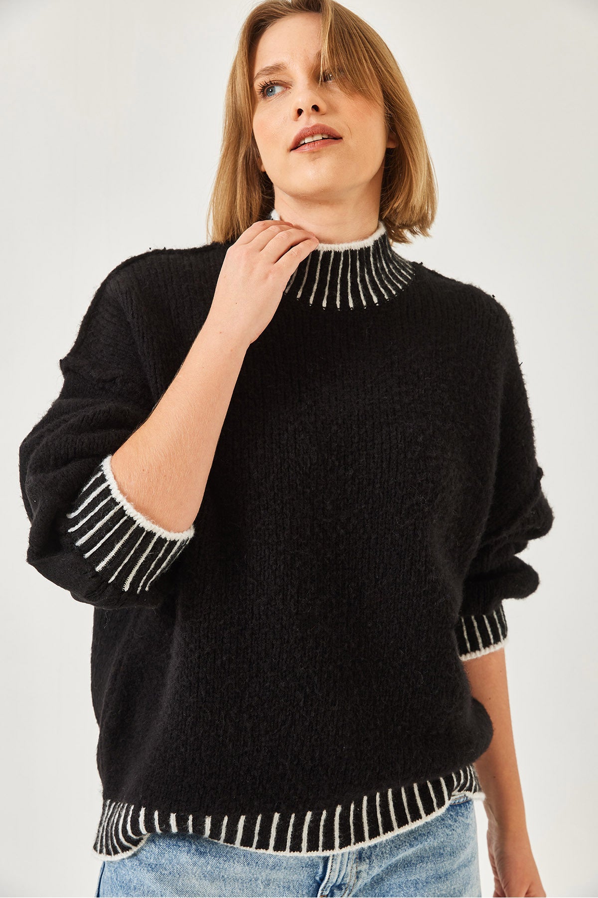 Women's Casual Patterned Knitwear Sweater 20247560