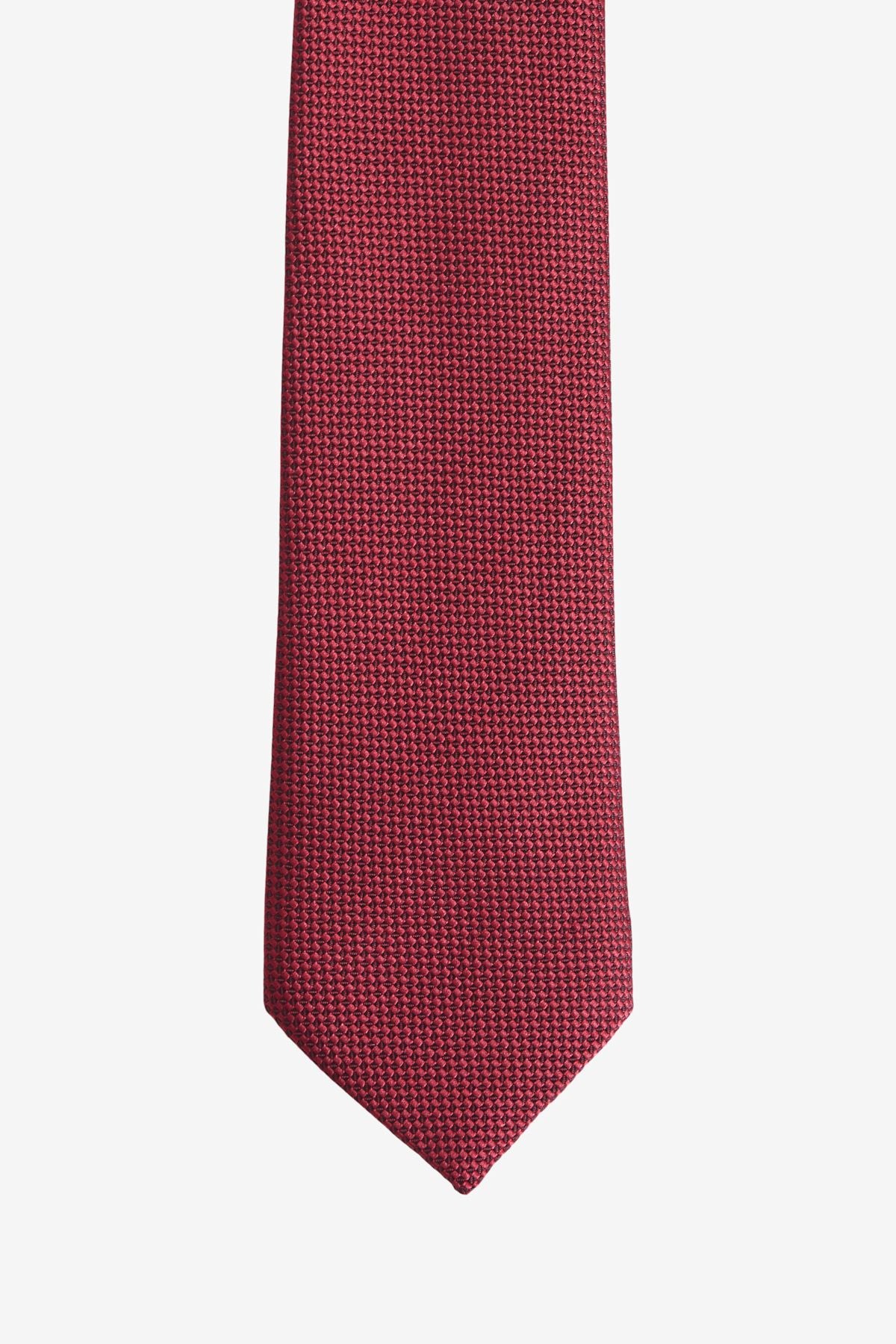 Men's Bordeaux Patterned Tie