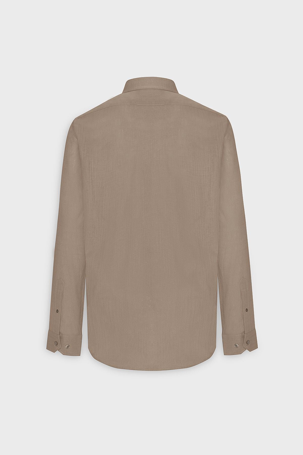 Men's mink 100 %cotton breathing fabric pennant oxford slim fit button collar shirt