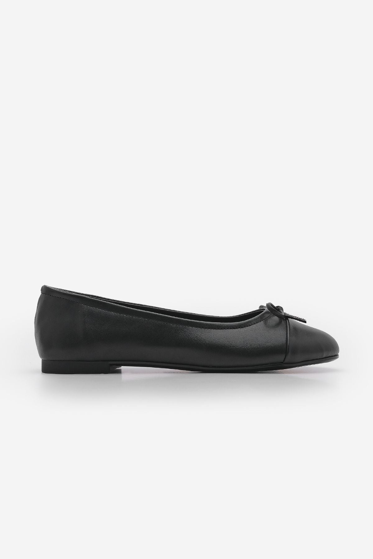 Women's Bow Detail Daily Babet Barlin Black