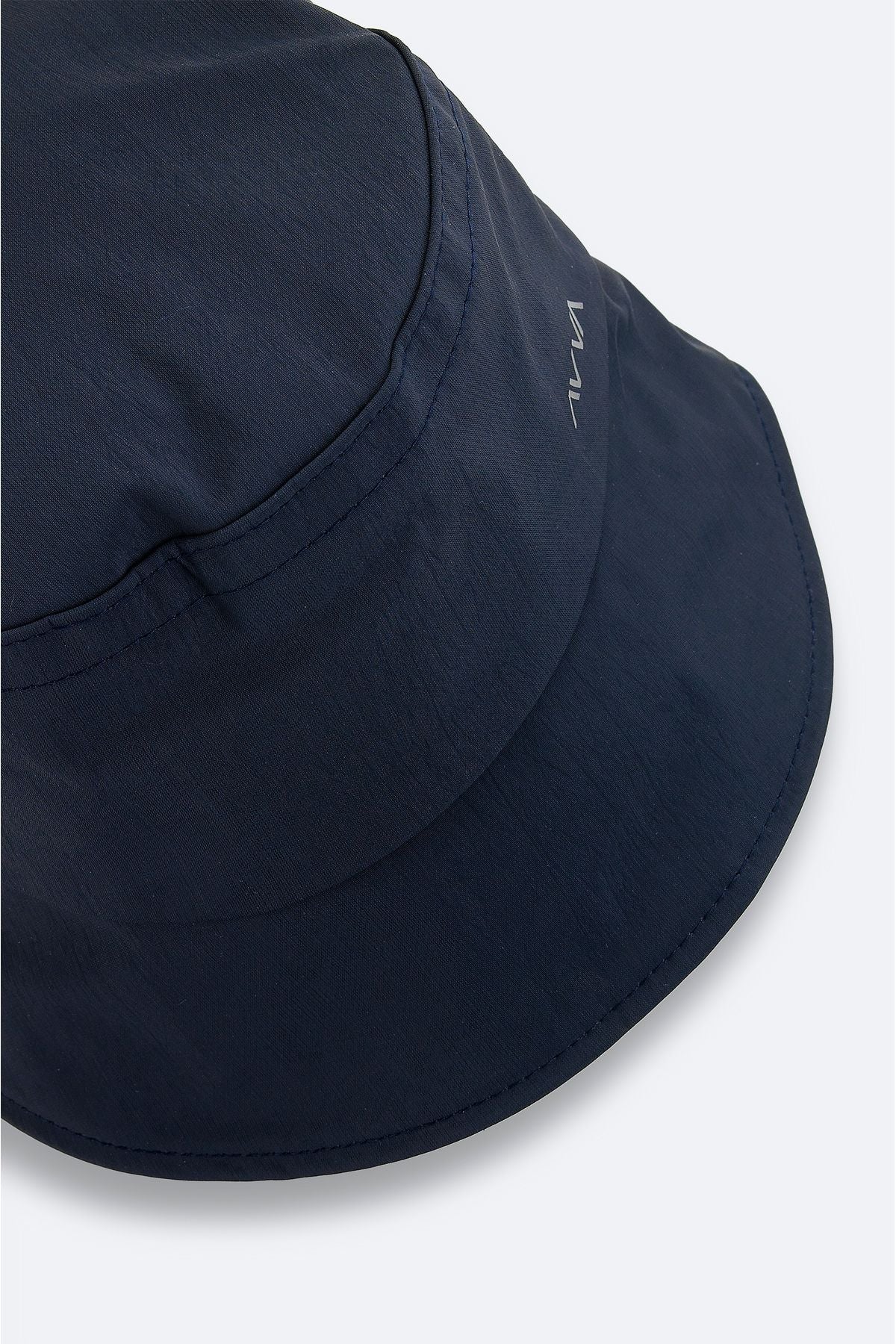 Men's anthracite printed 100 %cotton bukeket hat A41y9207